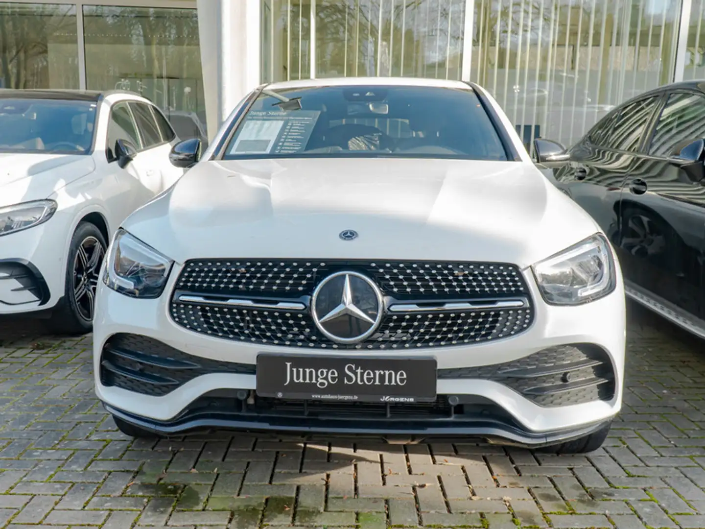 Mercedes-Benz GLC 300 4M Coupé AMG-Sport/SHD/Night/Stdhz/Totw Weiß - 2