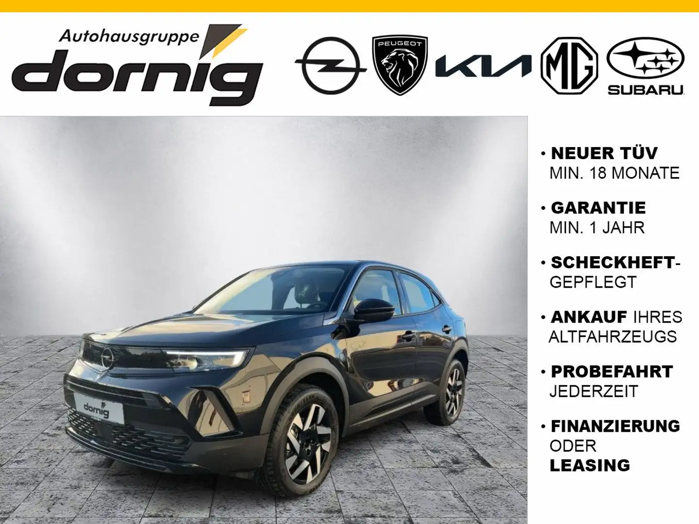 Opel Mokka B Elegance 1.2 Turbo Komfort-Pak Schwarz - 1