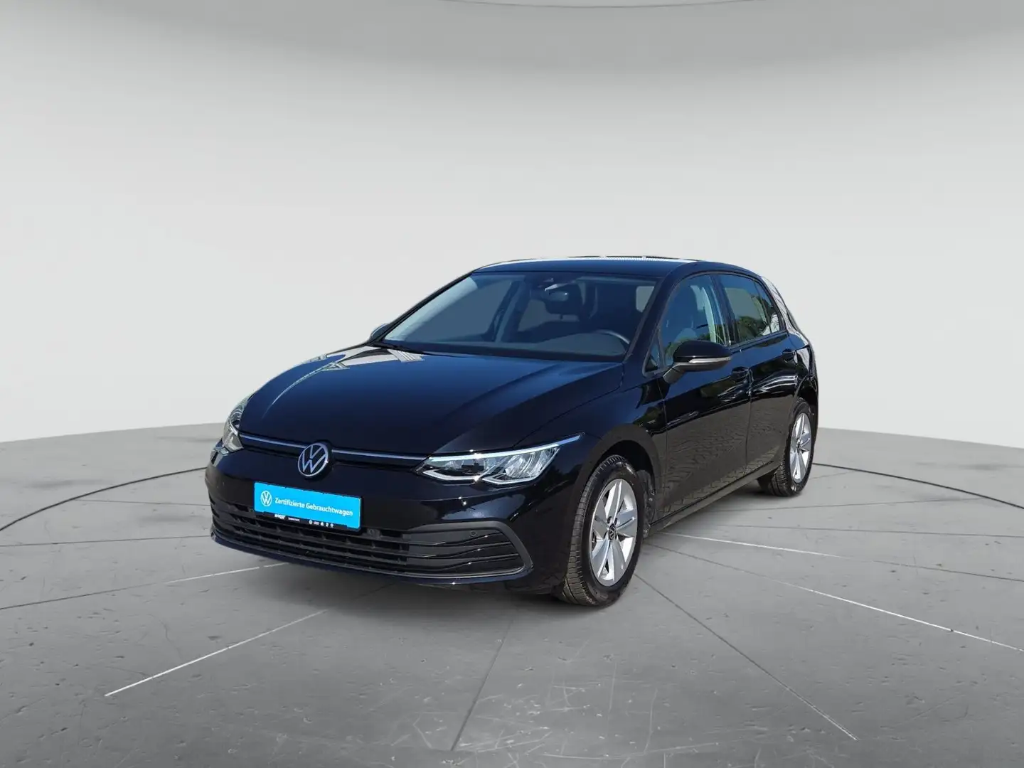 Volkswagen Golf VIII Life 1.0 TSI DSG, NAVI/ACC/SHZ/ uvm. Schwarz - 2