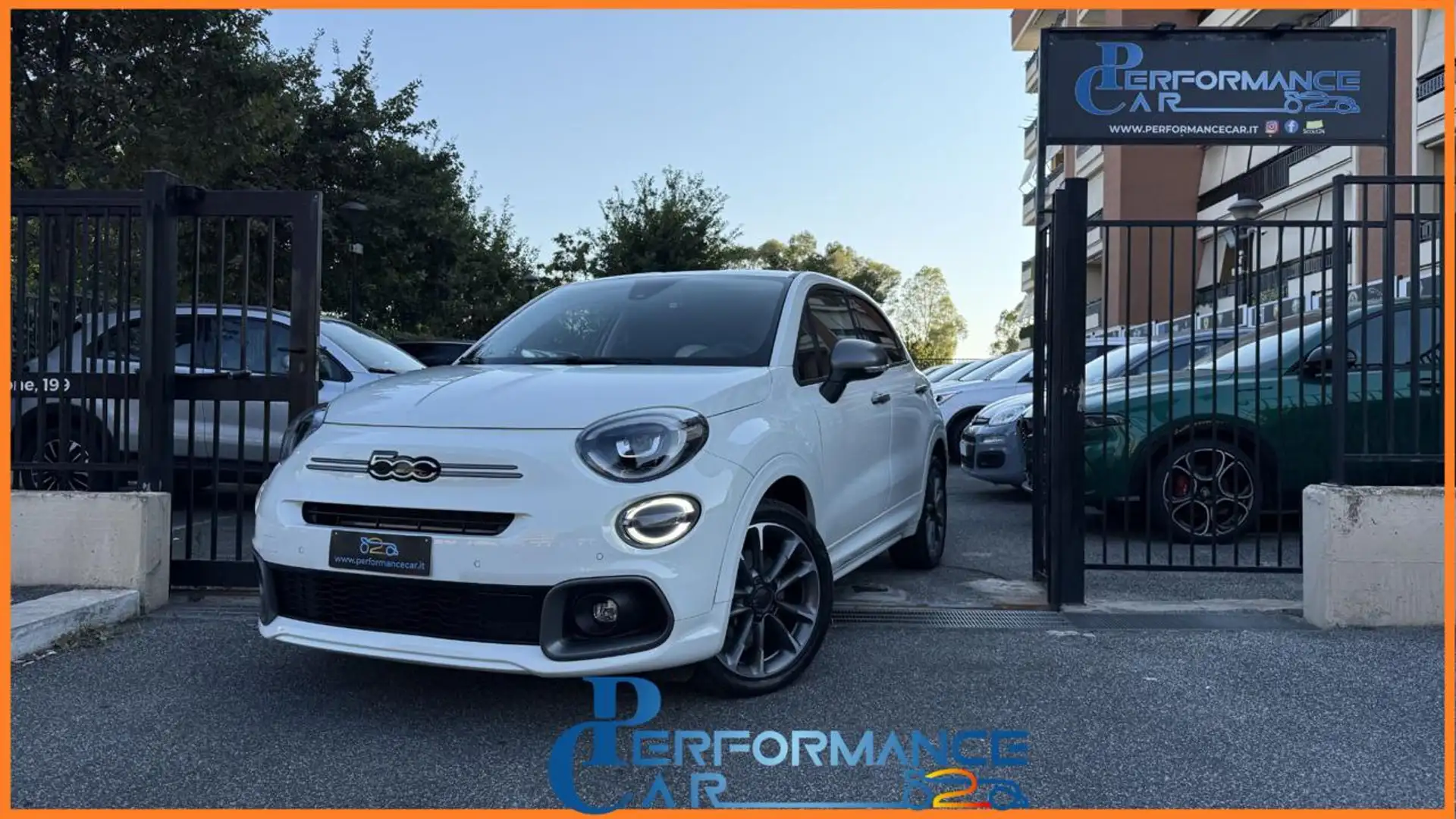 Fiat 500X 1.5T4 HYBRID 130CV DCT SPORT*C.L.18*R.CAM*FULL LED Blanc - 1
