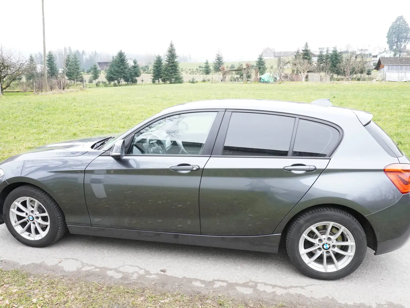 BMW 116 116d M Sport Aut. M Sport Schwarz - 2