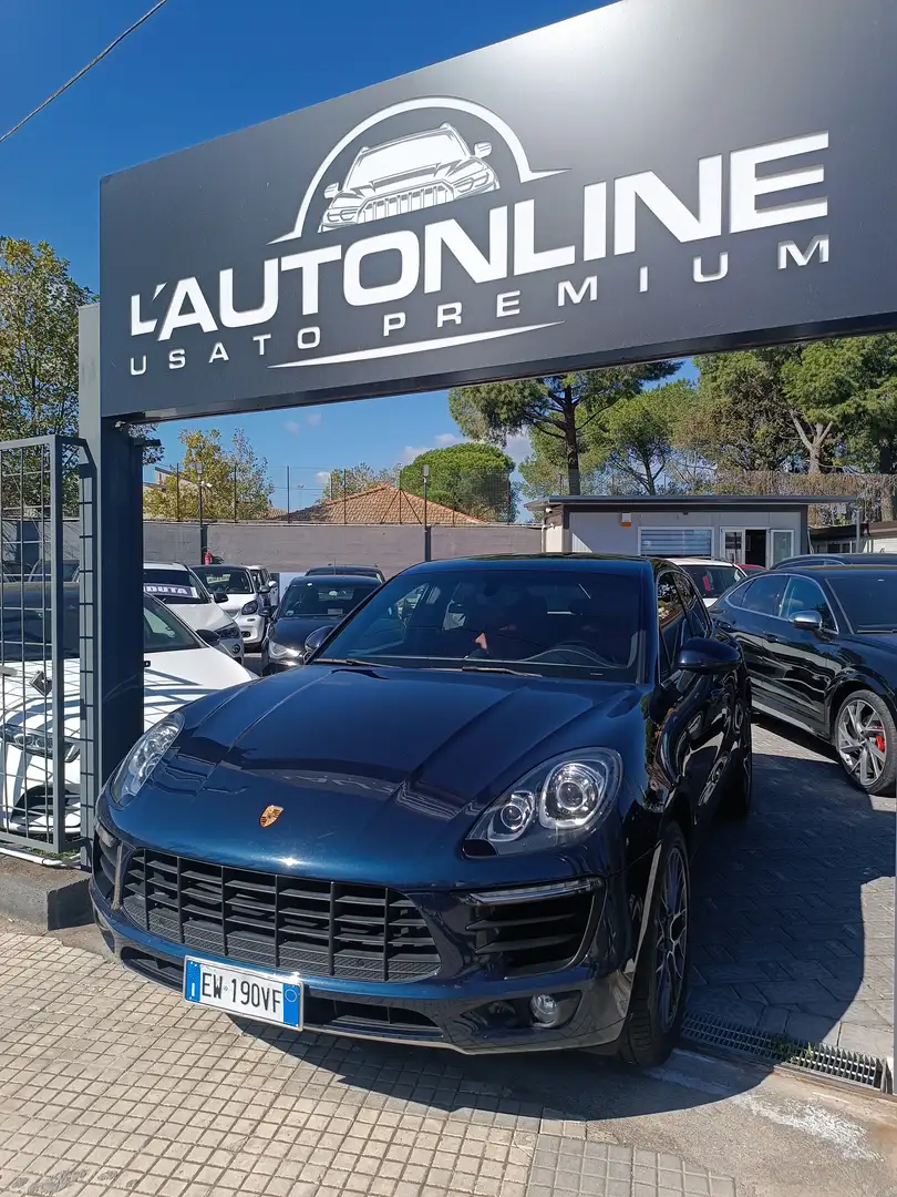 Porsche Macan Macan I 2014 3.0d S 250cv pdk Blu/Azzurro - 1