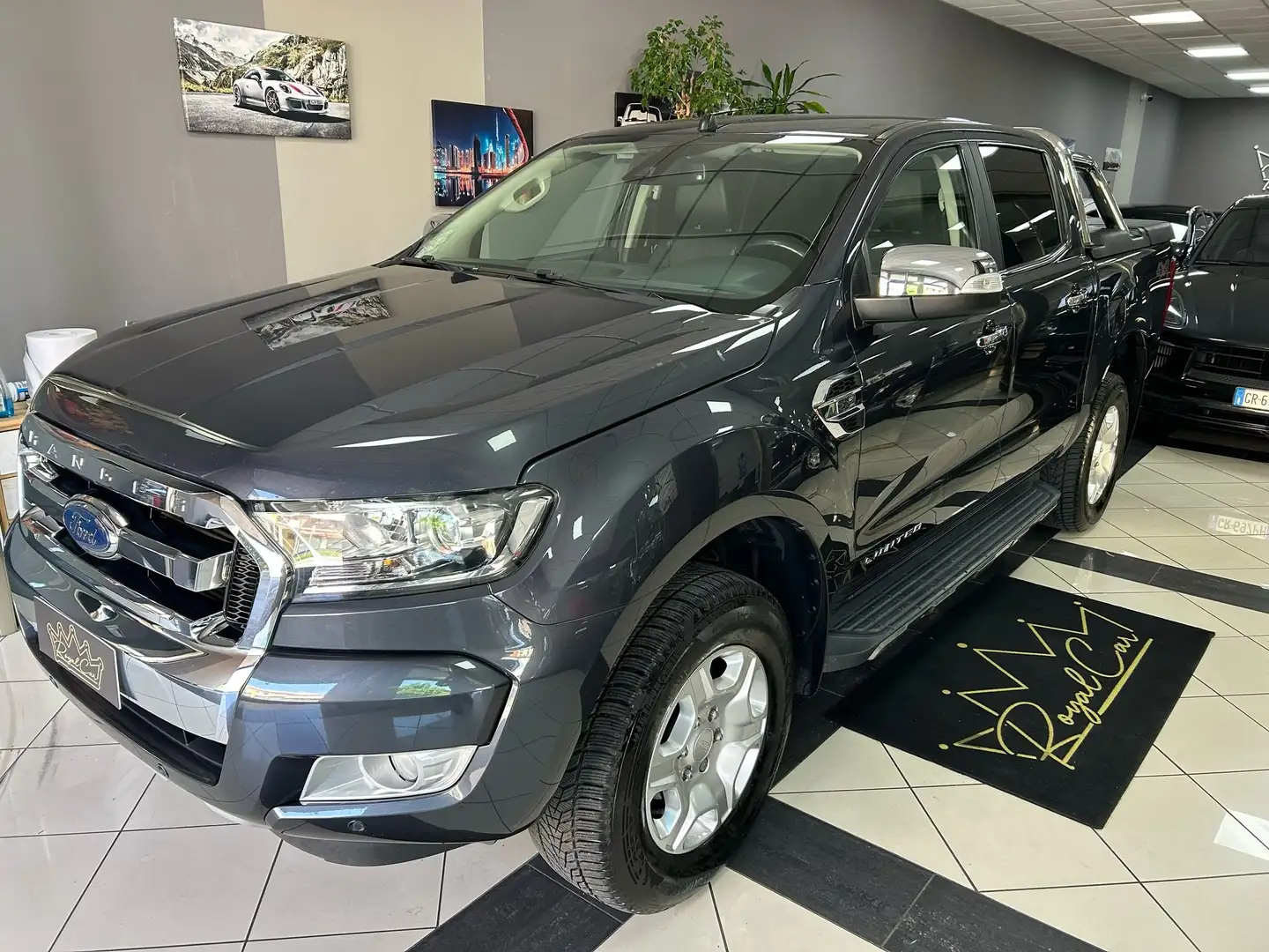 Ford Ranger 2.2 TDCi double cab Limited auto 4wd Gris - 1