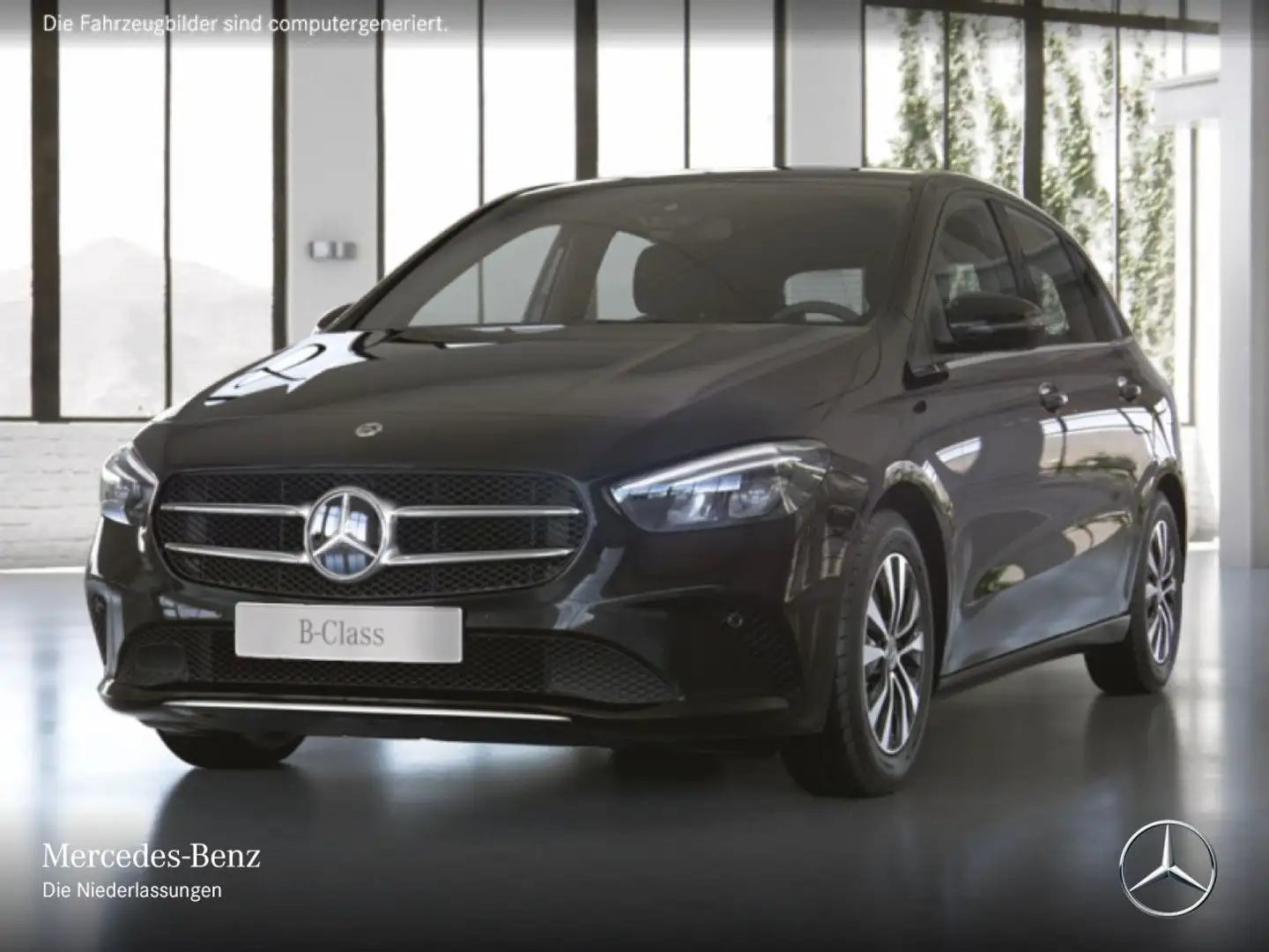 Mercedes-Benz B 200 d STYLE+LED+8G Schwarz - 2