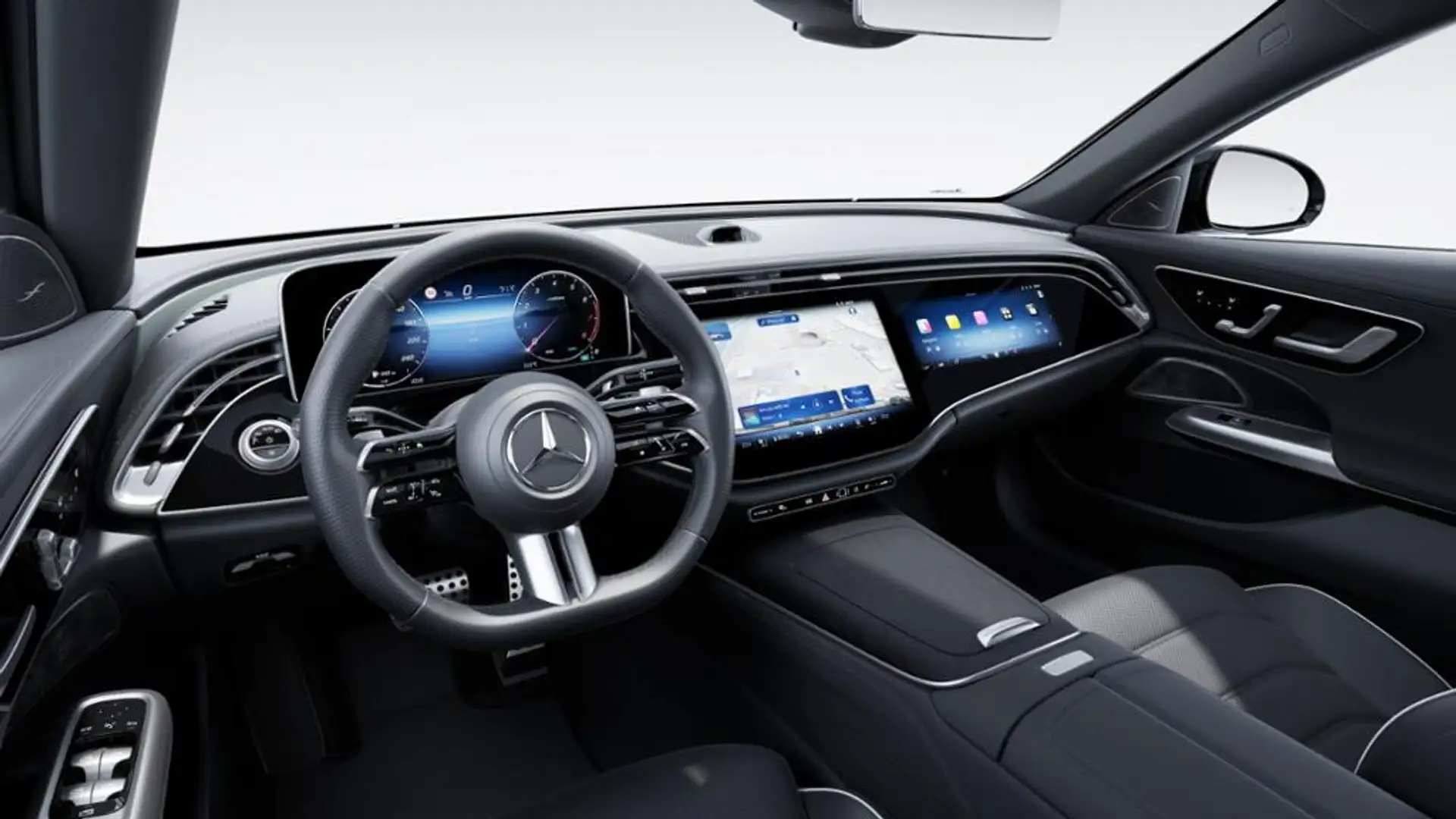 Mercedes-Benz E 200 4M T AMG/DigitalLight/Fahrass+/Superscreen Silber - 2