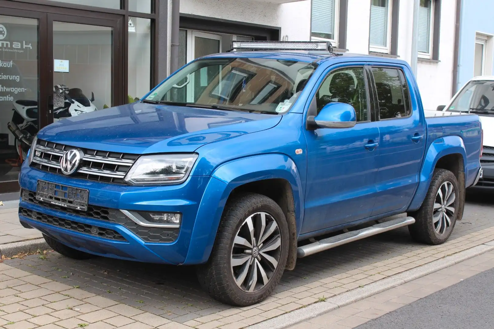 Volkswagen Amarok Aventura DoubleCab 4Motion Leder Navi PDC Niebieski - 1