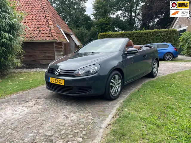 Volkswagen Golf Cabriolet 1.2 TSI BlueMotion-PDC-stoelverw-Trekh-Leer-Tuning