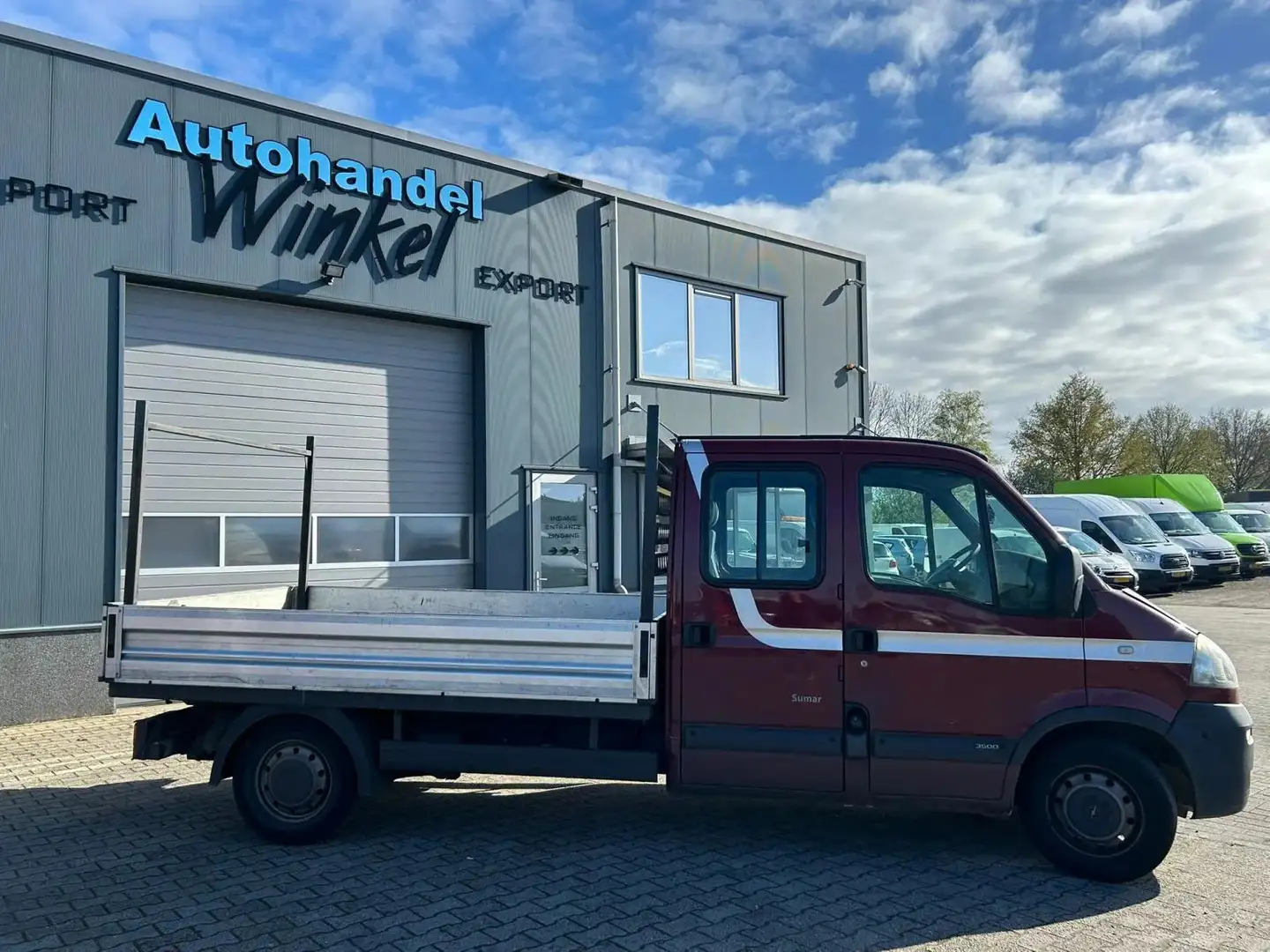 Opel Movano DUBBELCABINE PICK UP WB 408 Rouge - 2