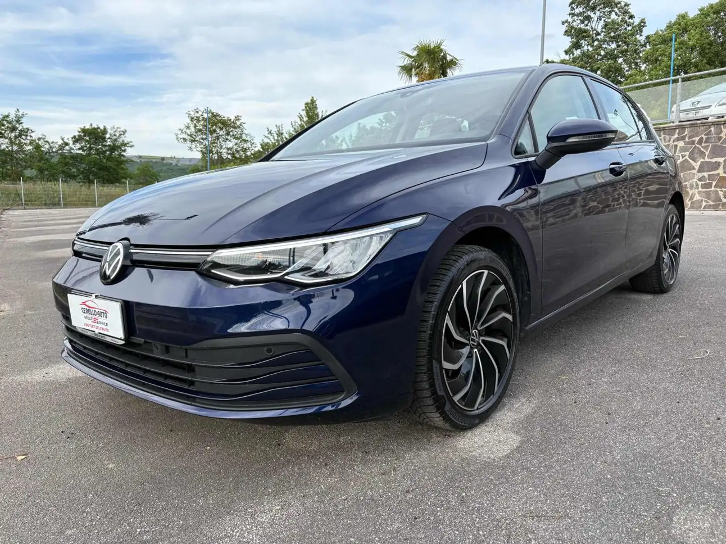 Volkswagen Golf 2.0 TDI DSG SCR Style Blauw - 1
