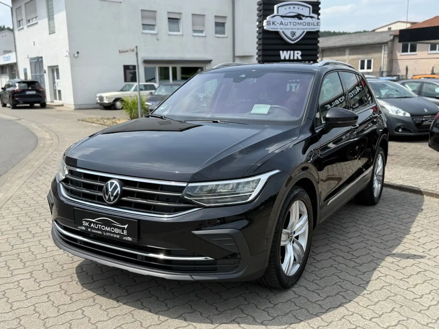 Volkswagen Tiguan Active 1.HAND-ACC-HUD-VIRTUAL-HUD-RFK-AHK Schwarz - 2