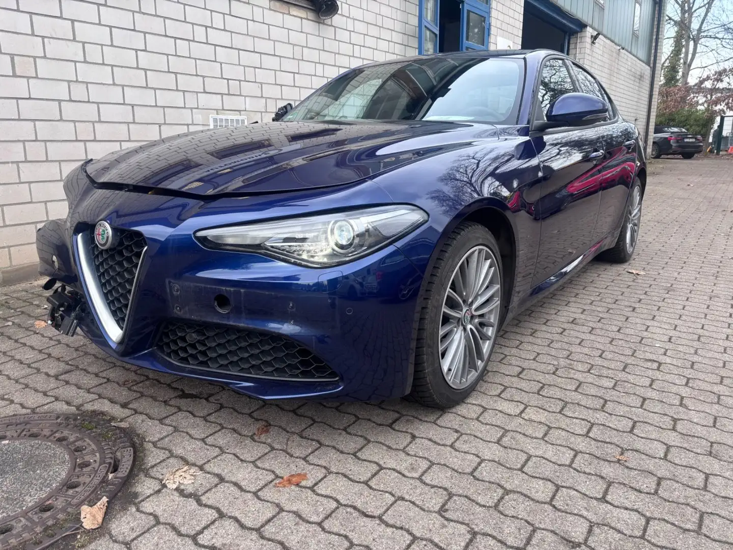 Alfa Romeo Giulia Business 1.Hd/Navi/BiXenon/RFK/Memory/ACC Blau - 2