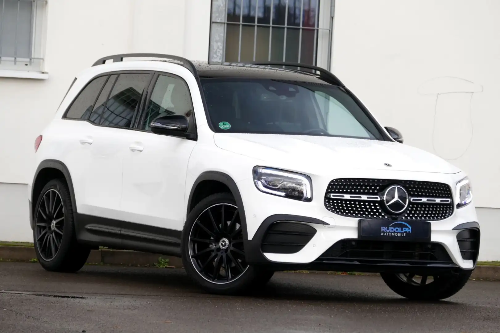 Mercedes-Benz GLB 200 AUTOM. AMG LEDER PANO ASSI KAM GARANTIE Weiß - 1