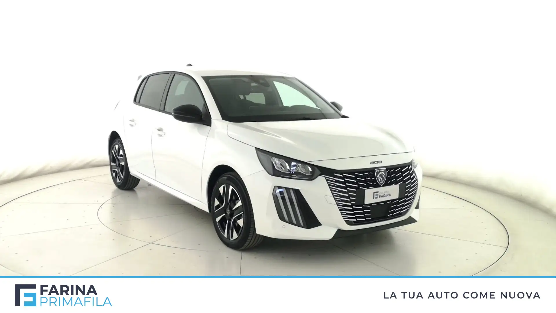 Peugeot 208 Hybrid 136 e-DCS6 Allure Bianco - 2