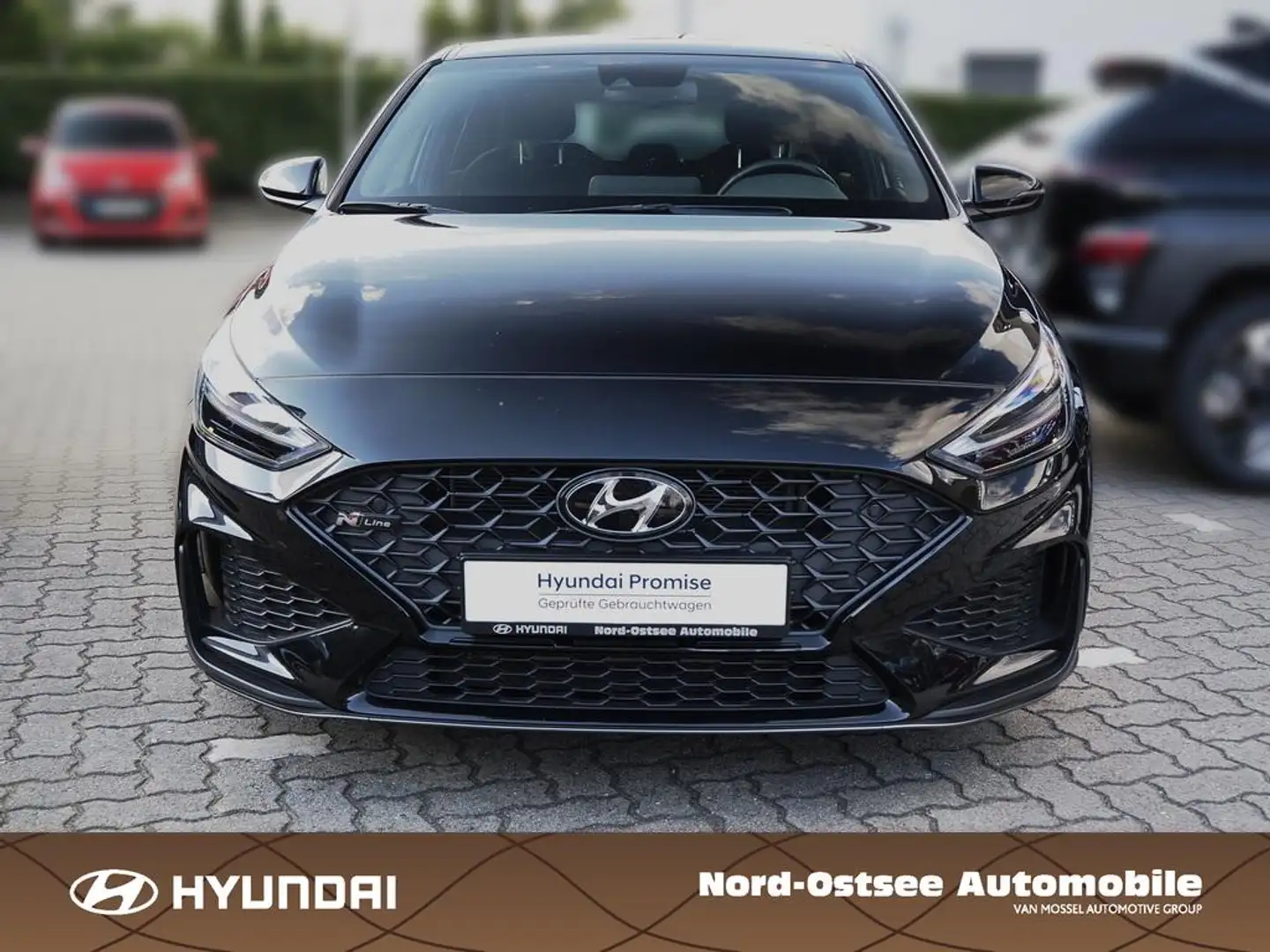 Hyundai i30 1.0 T-GDI N-LINE KAMERA TEMPO PDC SHZ NAVI Schwarz - 2