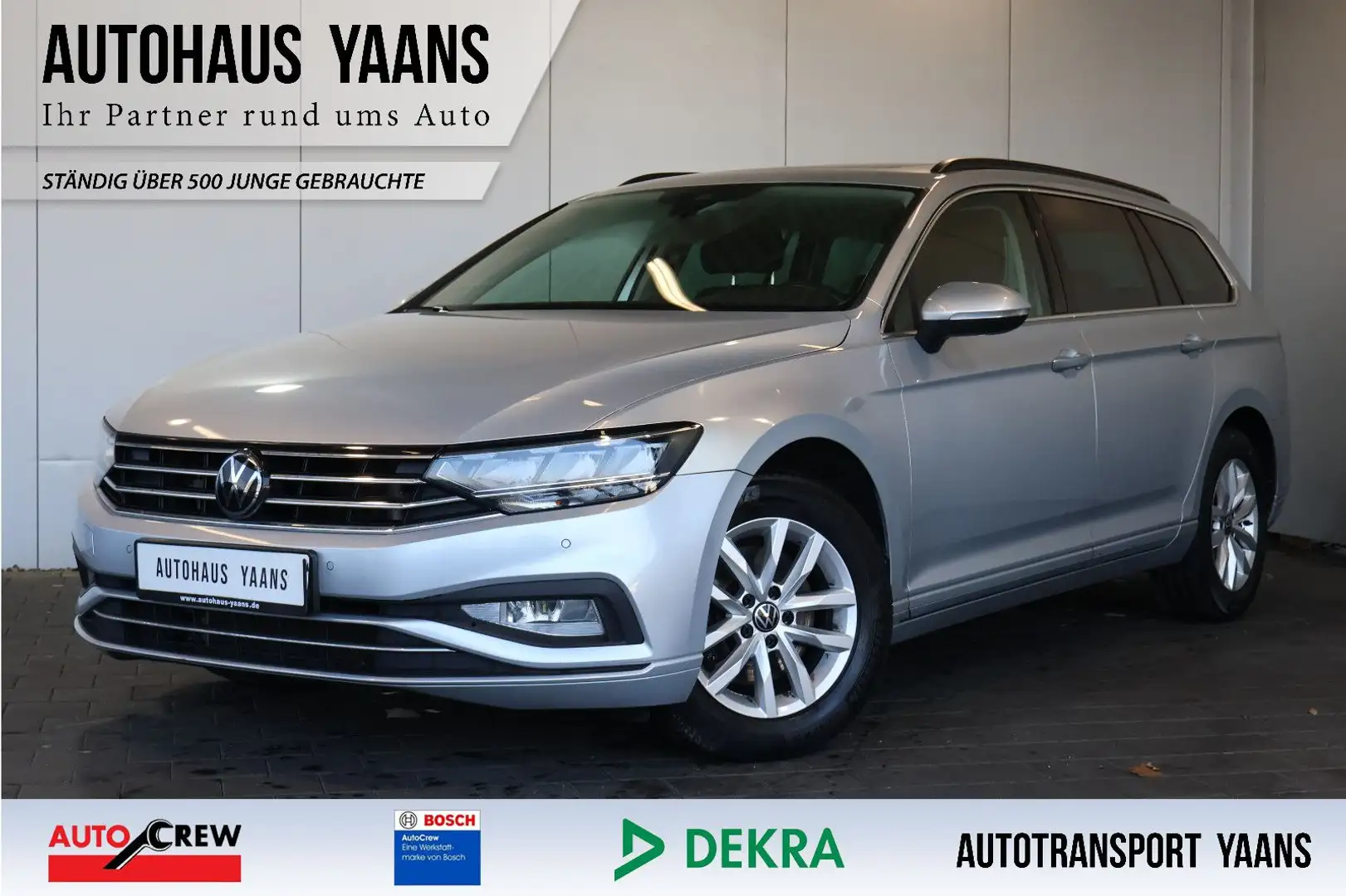 Volkswagen Passat Variant Passat 2.0 TDI Business AID+ACC+KAM+LED+PANO Gelb - 1
