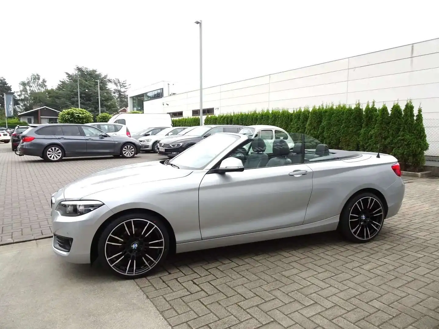BMW 218 Cabrio XENON,LEDER,NAVI,PDC,BLUETH,ALU Gris - 2