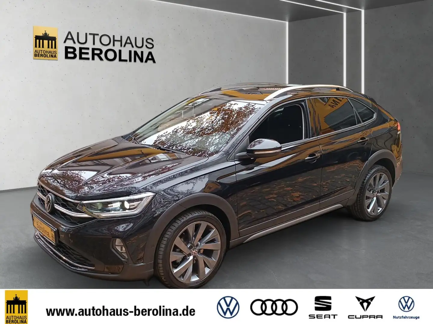 Volkswagen Taigo 1.0 TSI Style DSG *Digi.C-Pro*R-CAM*SHZ* Schwarz - 2