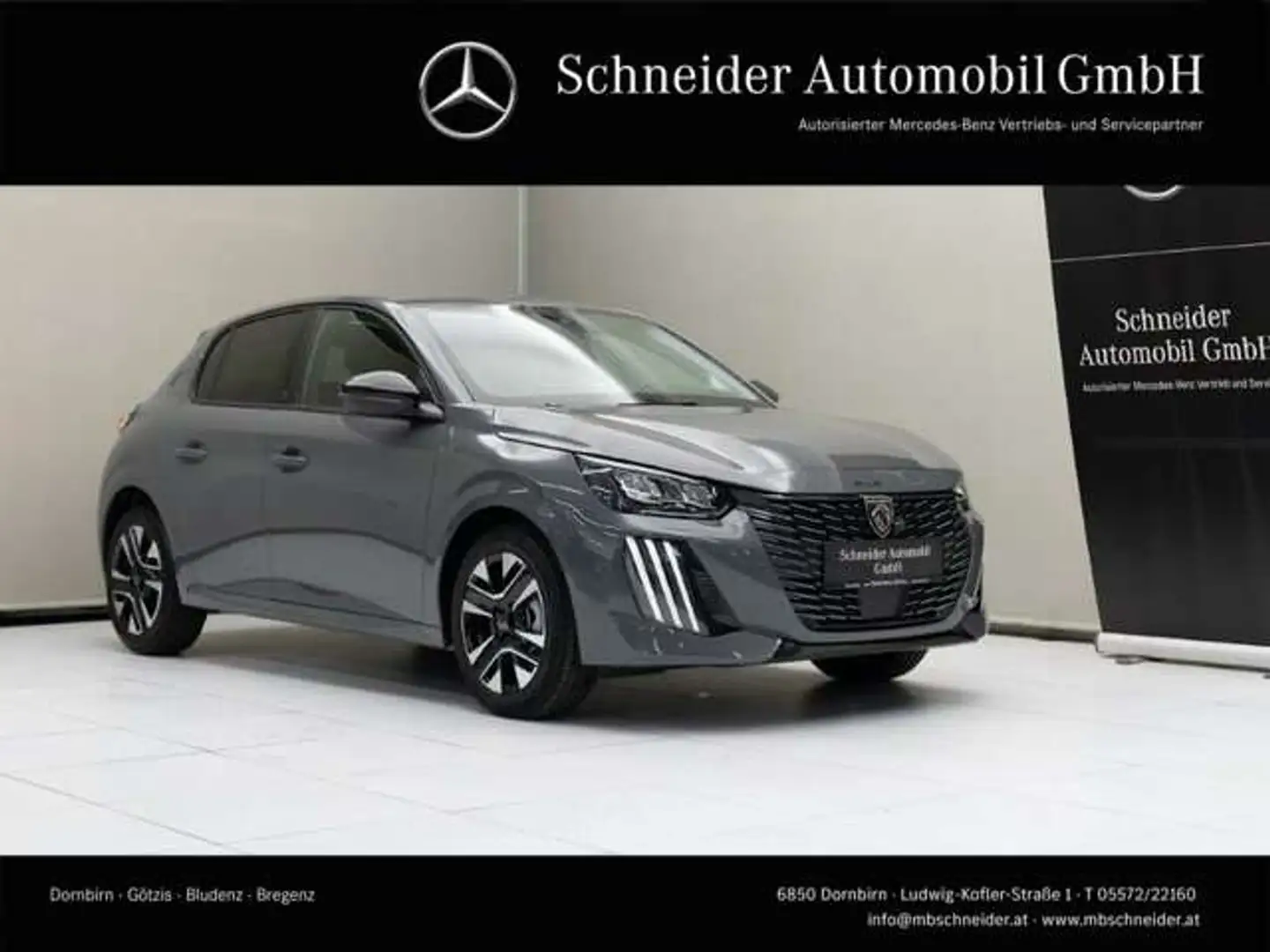 Peugeot 208 1.2 PureTech 100 Allure (EURO 6d) ACC PDC Šedá - 1