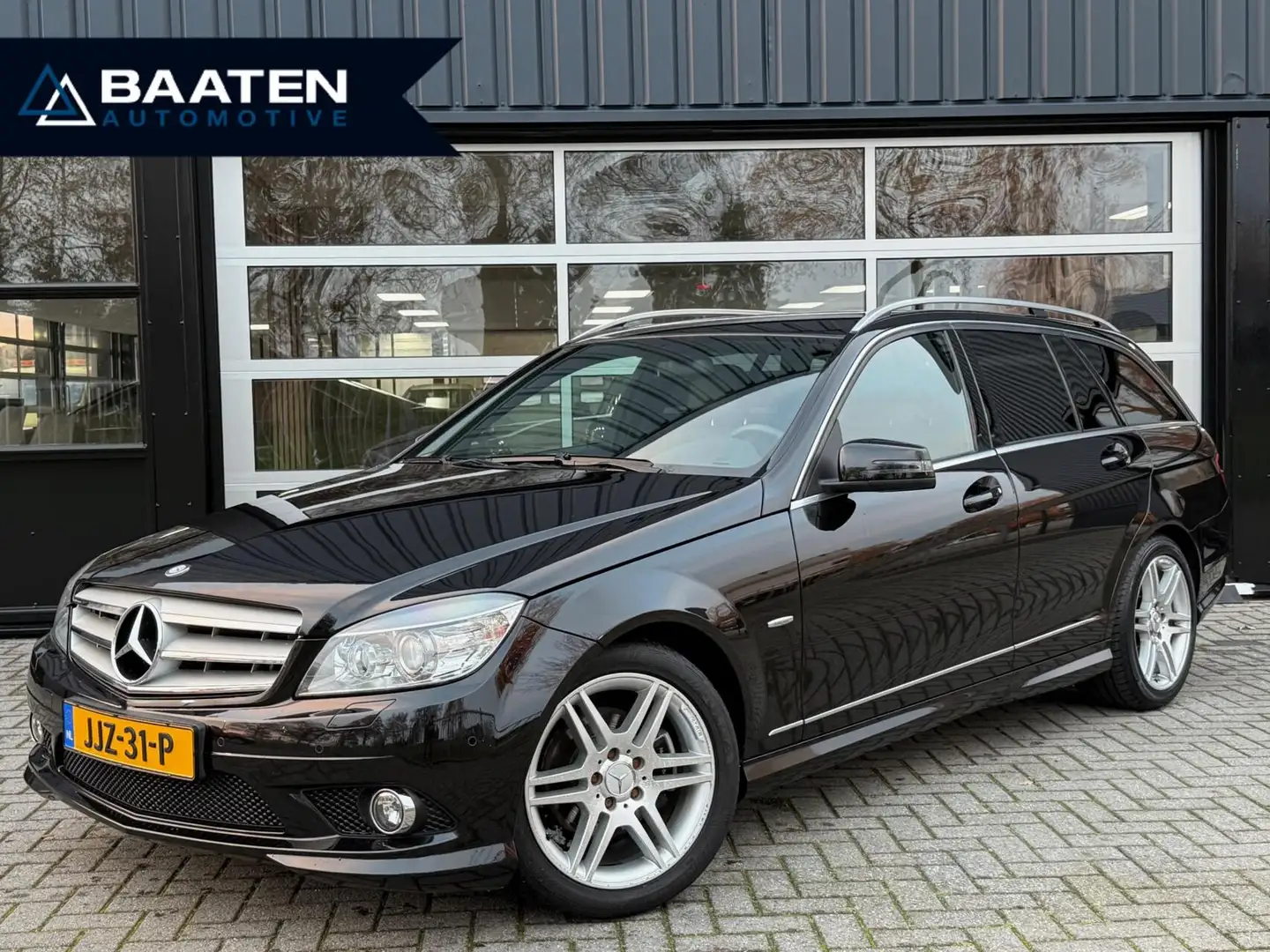 Mercedes-Benz C 200 Estate K 184 PK Avantgarde|AMG pakket|Navi|BT|PDC| Zwart - 1