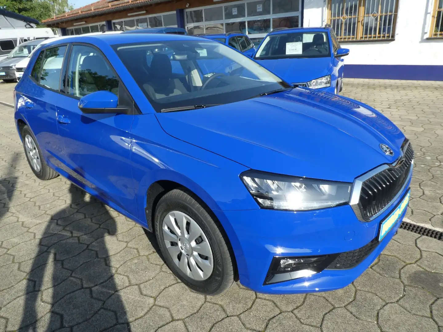 Skoda Fabia Selection LED+SHZ+TEMPOMAT+PDC Blauw - 1