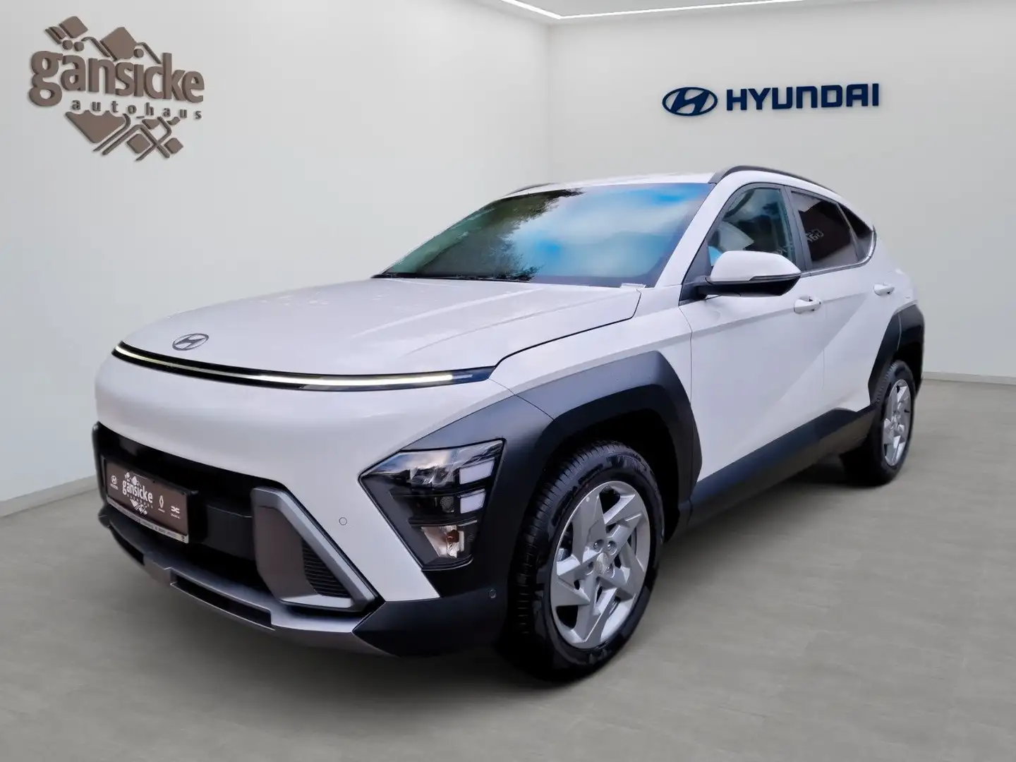 Hyundai KONA 1.0 T-GDI Trend DCT Assistenz Bianco - 1