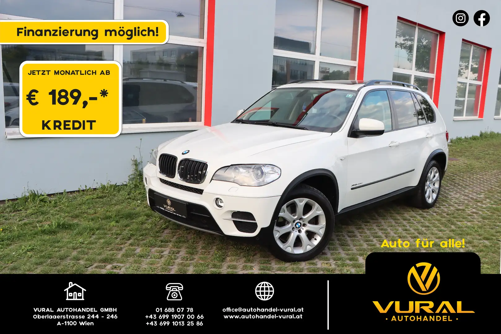 BMW X5 xDrive40d Blanc - 1