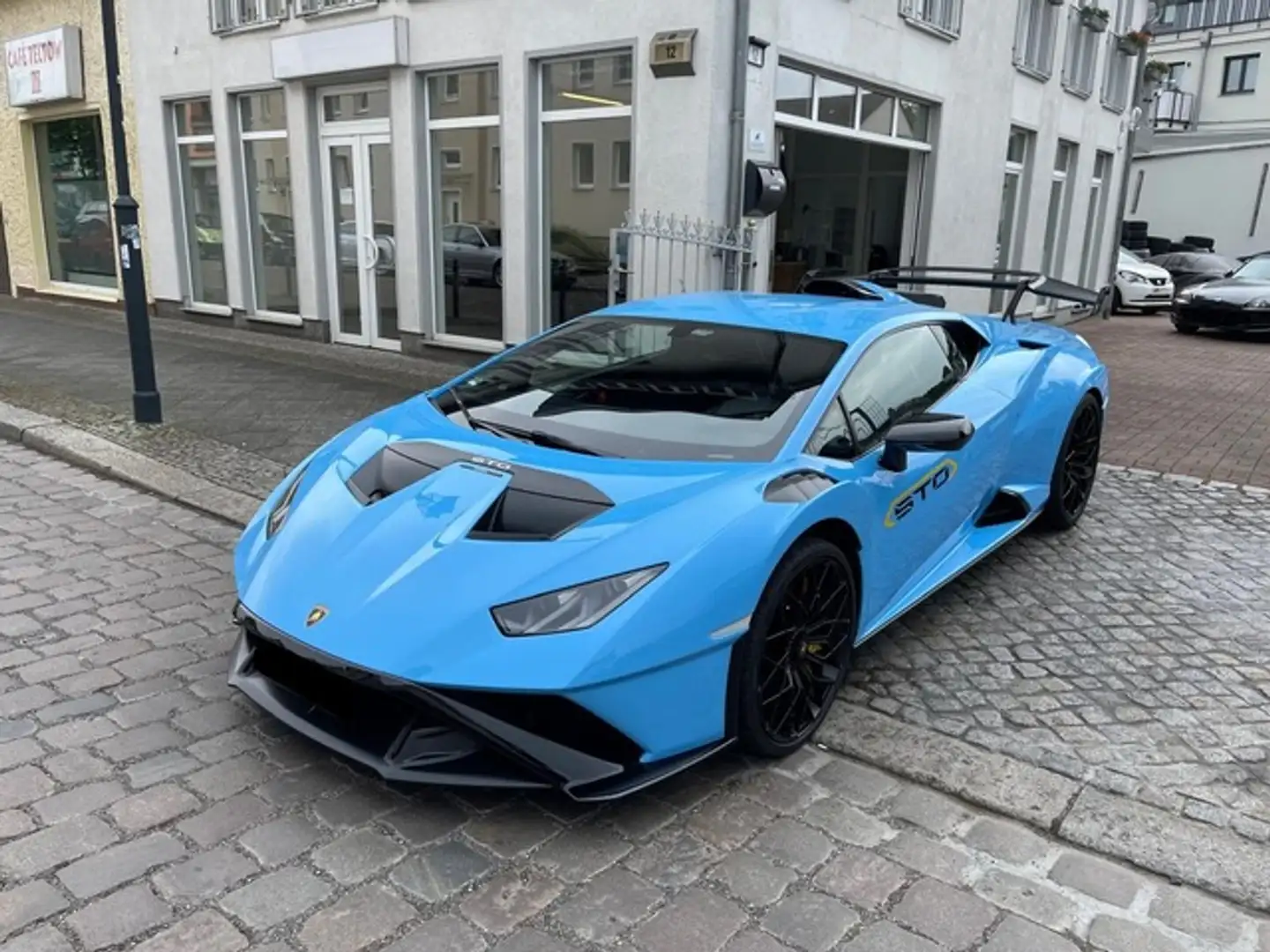 Lamborghini Huracán Huracan STO LIFT CARBON KERAMIK Blauw - 1