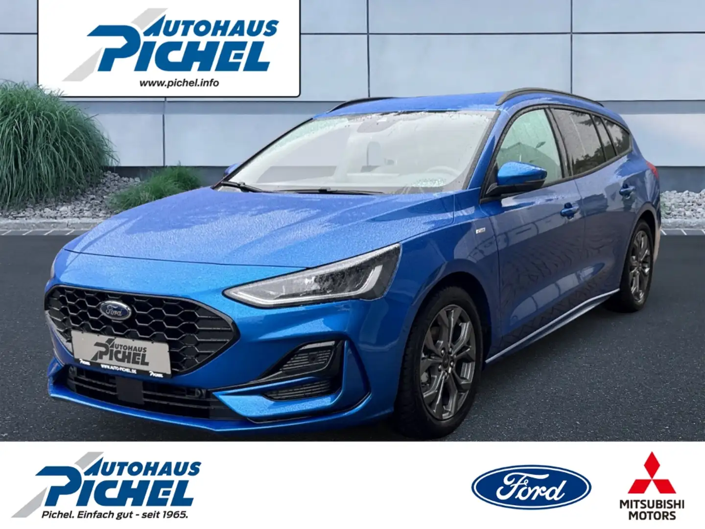 Ford Focus Turnier ST-Line NAVI LED APPLE CARPLAY ANDROID AUT Blau - 1