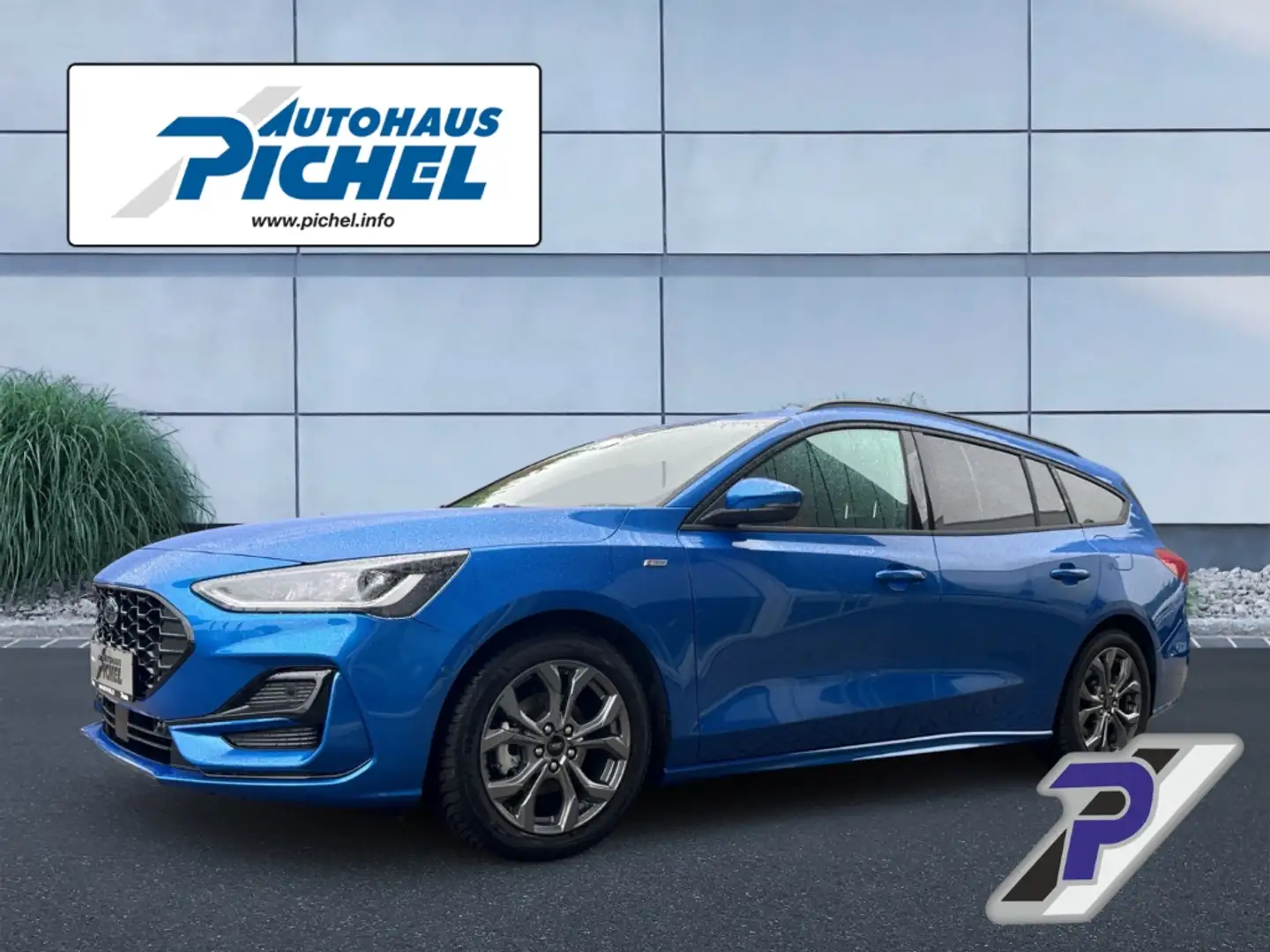 Ford Focus Turnier ST-Line NAVI LED APPLE CARPLAY ANDROID AUT Blau - 2