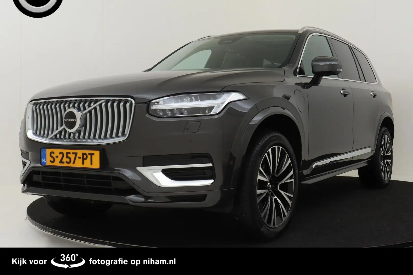 Volvo XC90 T8 RECHARGE AWD ULTIMATE -LUCHTVERING|PANO.DAK|TRE Grijs - 1