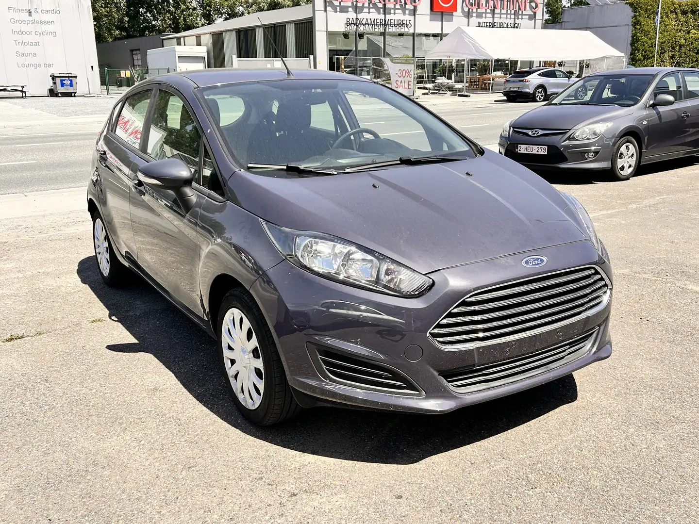 Ford Fiesta 1.0 EcoBoost Trend Grijs - 1
