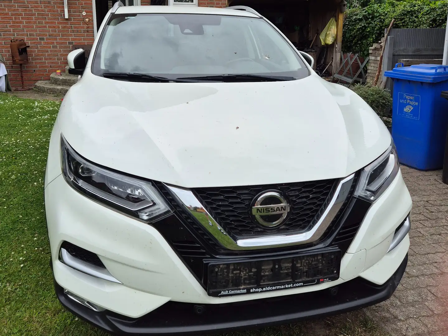 Nissan Qashqai Qashqai 1.3 DIG-T DCT TEKNA Weiß - 1