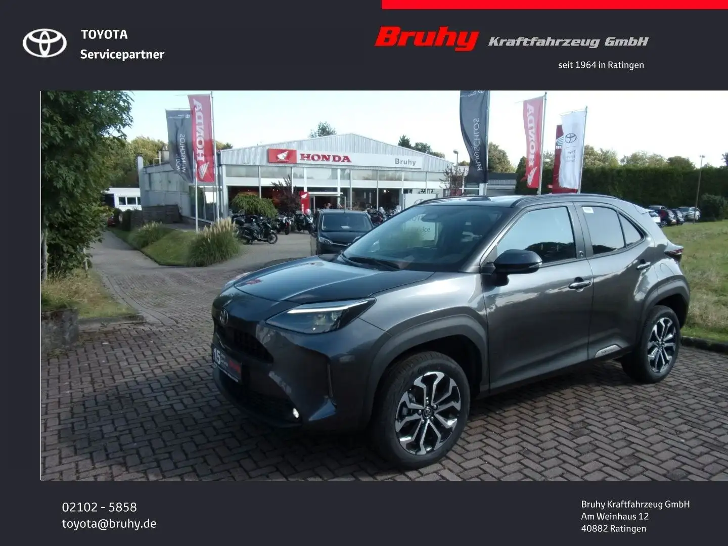 Toyota Yaris Cross Hybrid 130 1.5 VVT-i Team D Gris - 1