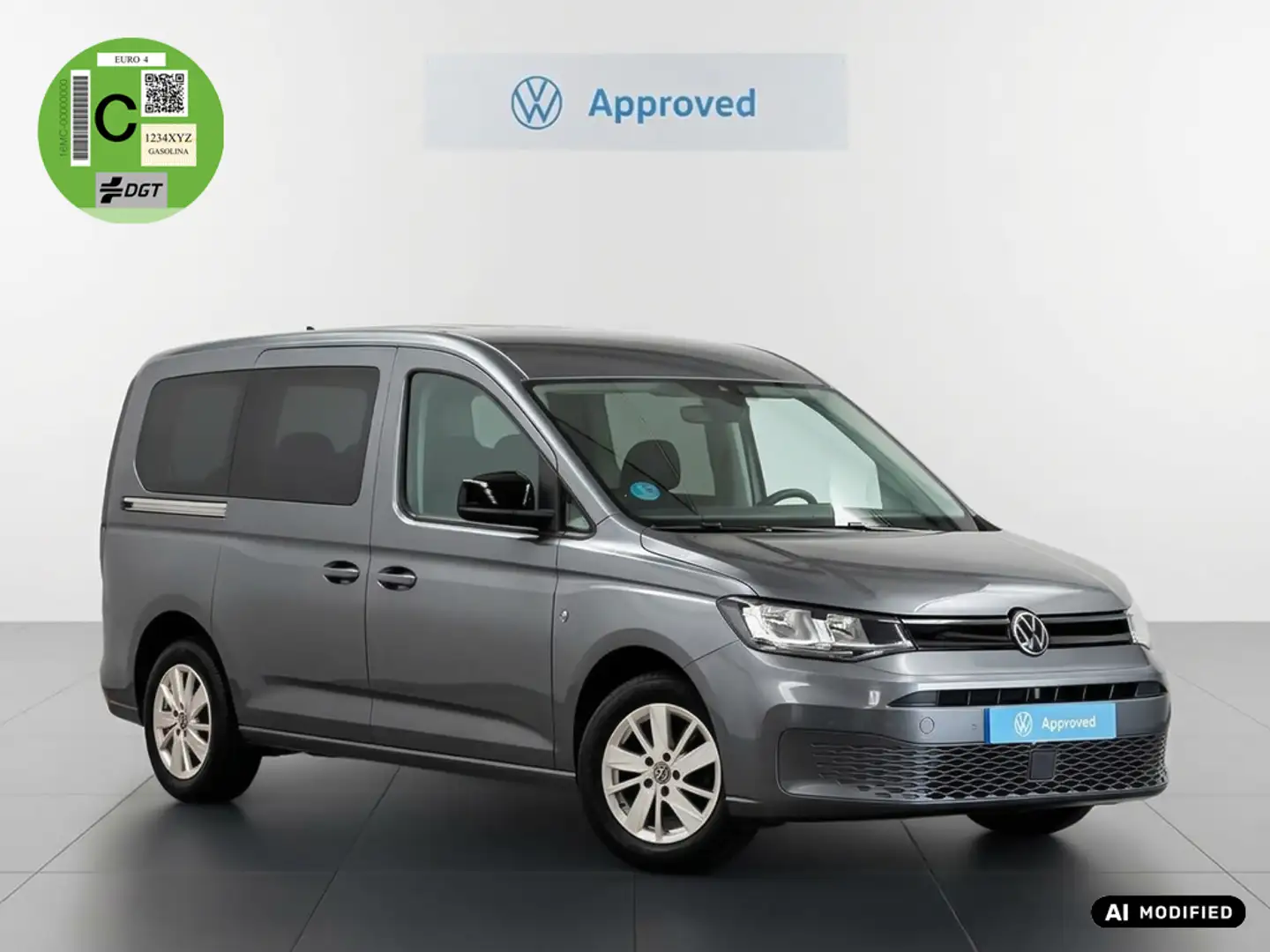 Volkswagen Caddy Maxi 2.0TDI Origin 90KW Gris - 1