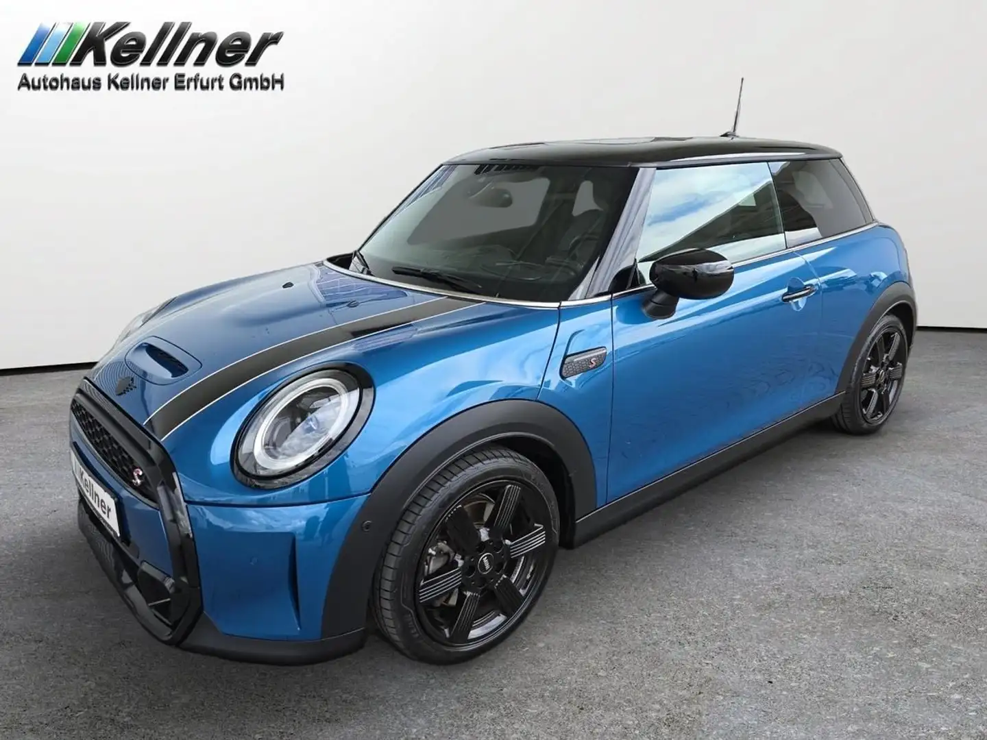 MINI Cooper S Aut+HeadUp+HiFi h/k+Pano+R-Cam+Bi-Led+ Blau - 2