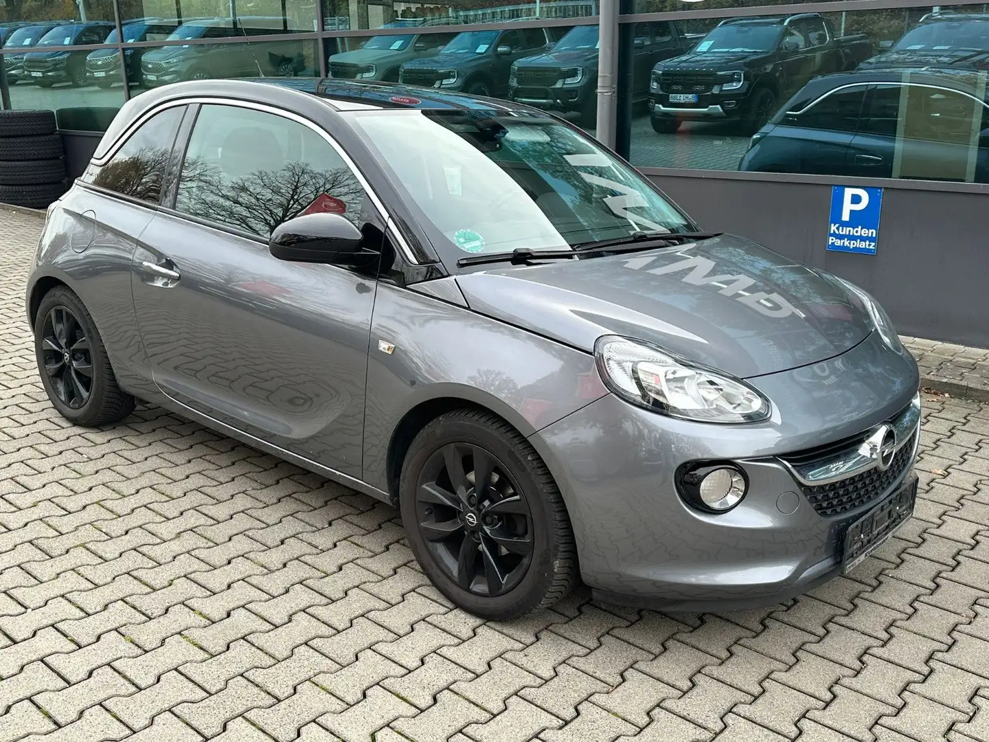 Opel Adam 1.4 Grey&Black 120 Jahre DAB Euro6 2.Hd Grau - 1