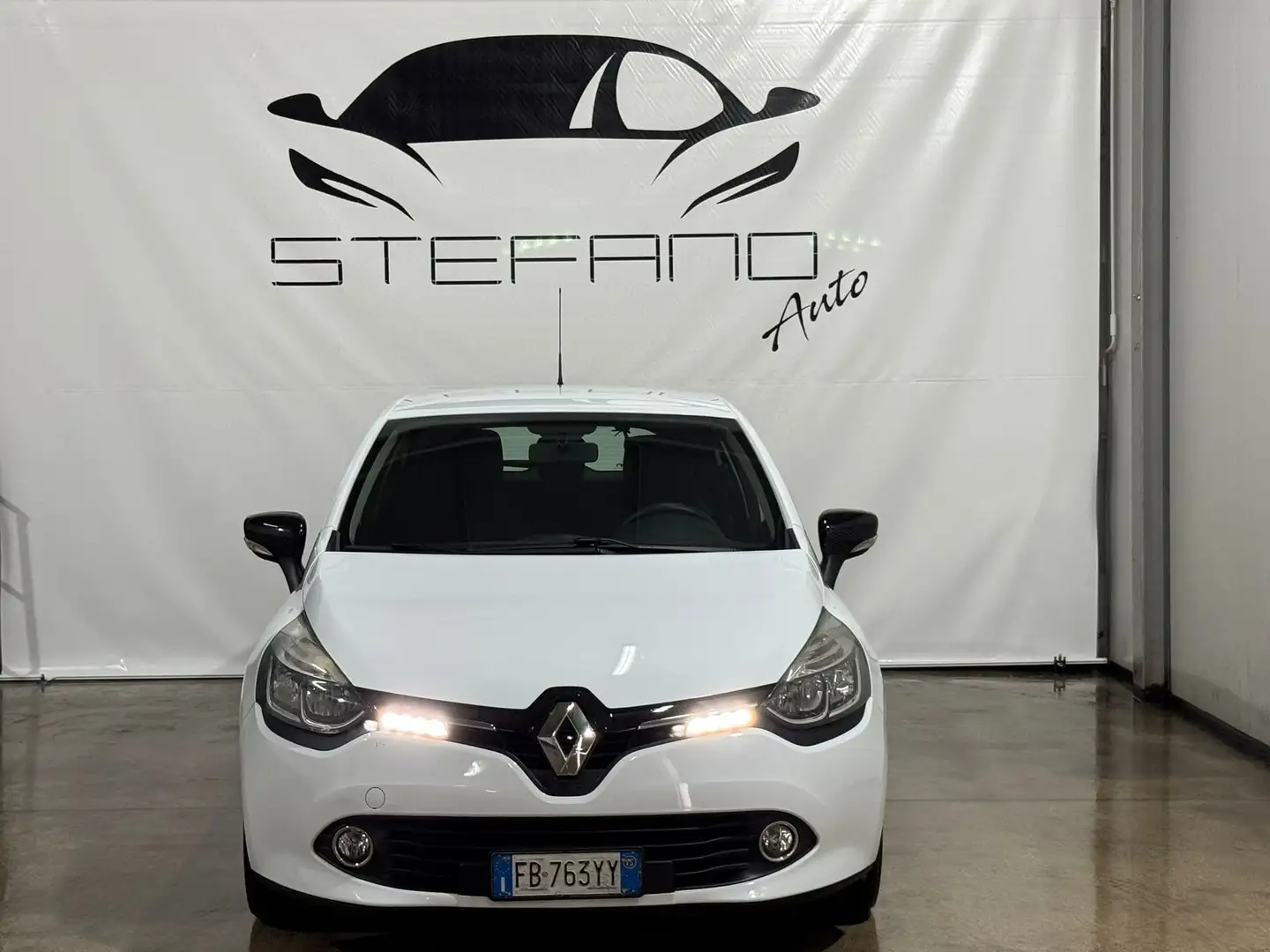 Renault Clio Clio IV 2012 5p 1.5 dci energy Duel 75cv Bianco - 2