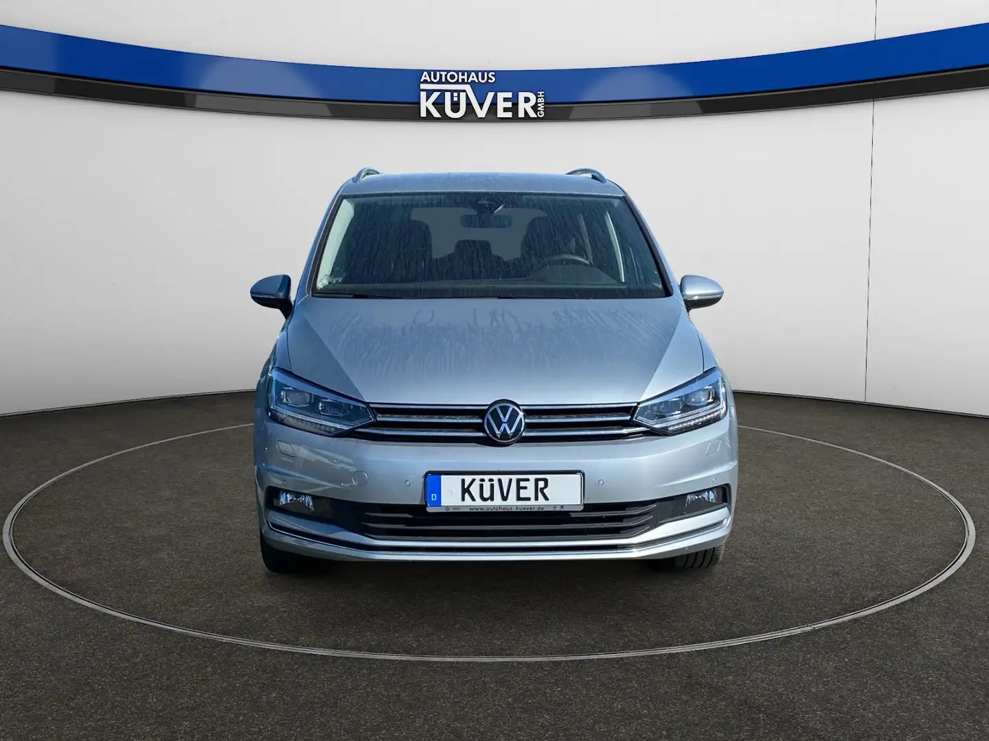 Volkswagen Touran Highline 2,0 TDI DSG Navi+ACC+AHK+LED+7S Silber - 2