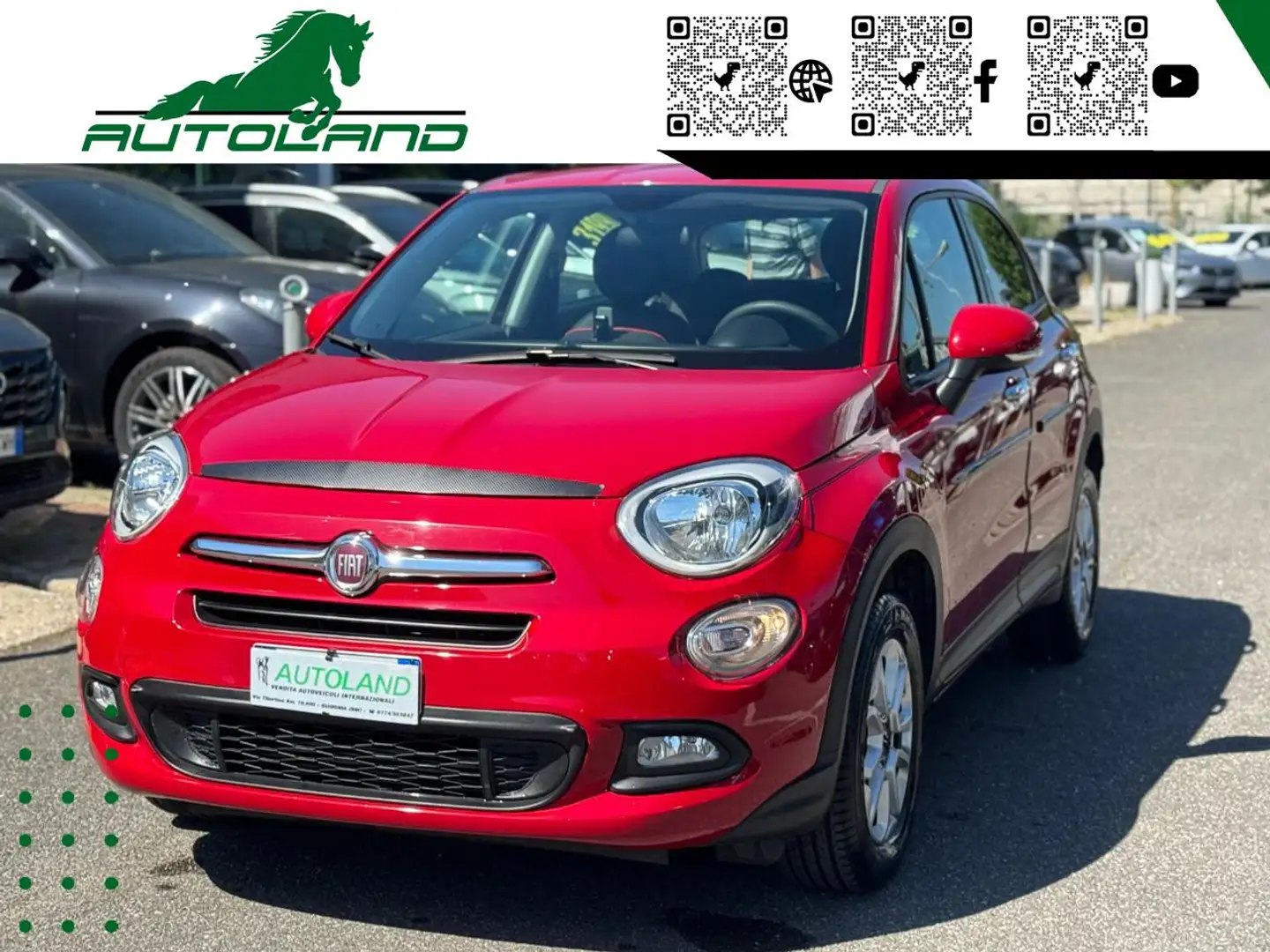 Fiat 500X 1.4 T-Jet 120 CV GPL Pop Star Rouge - 1