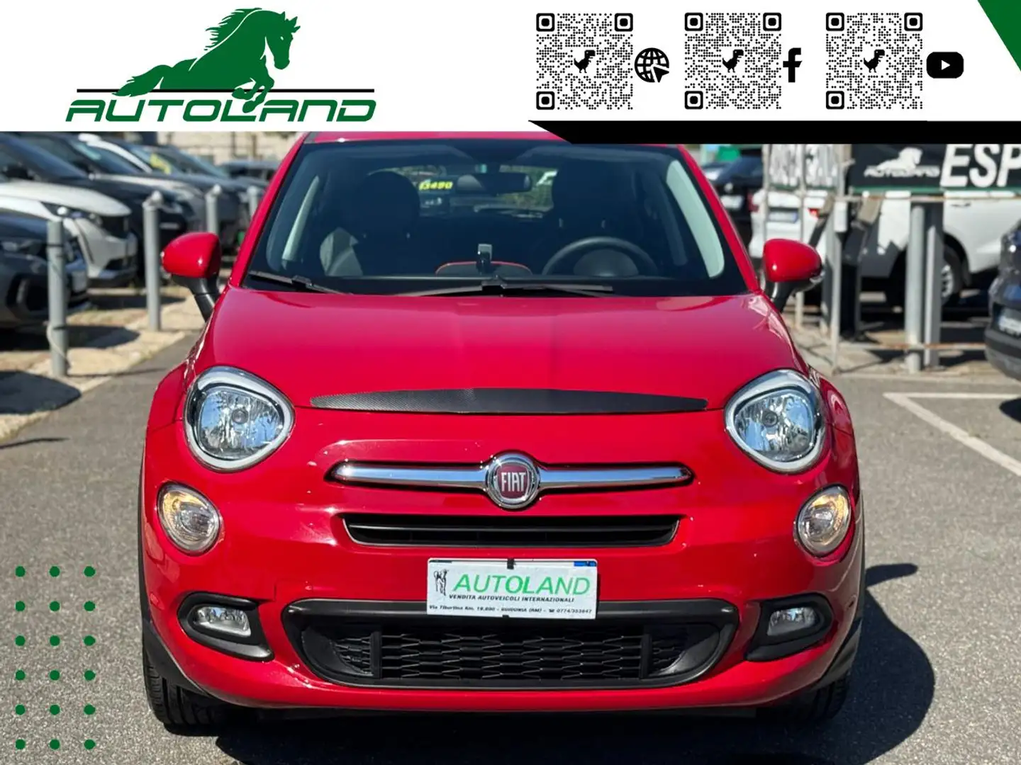 Fiat 500X 1.4 T-Jet 120 CV GPL Pop Star Rouge - 2