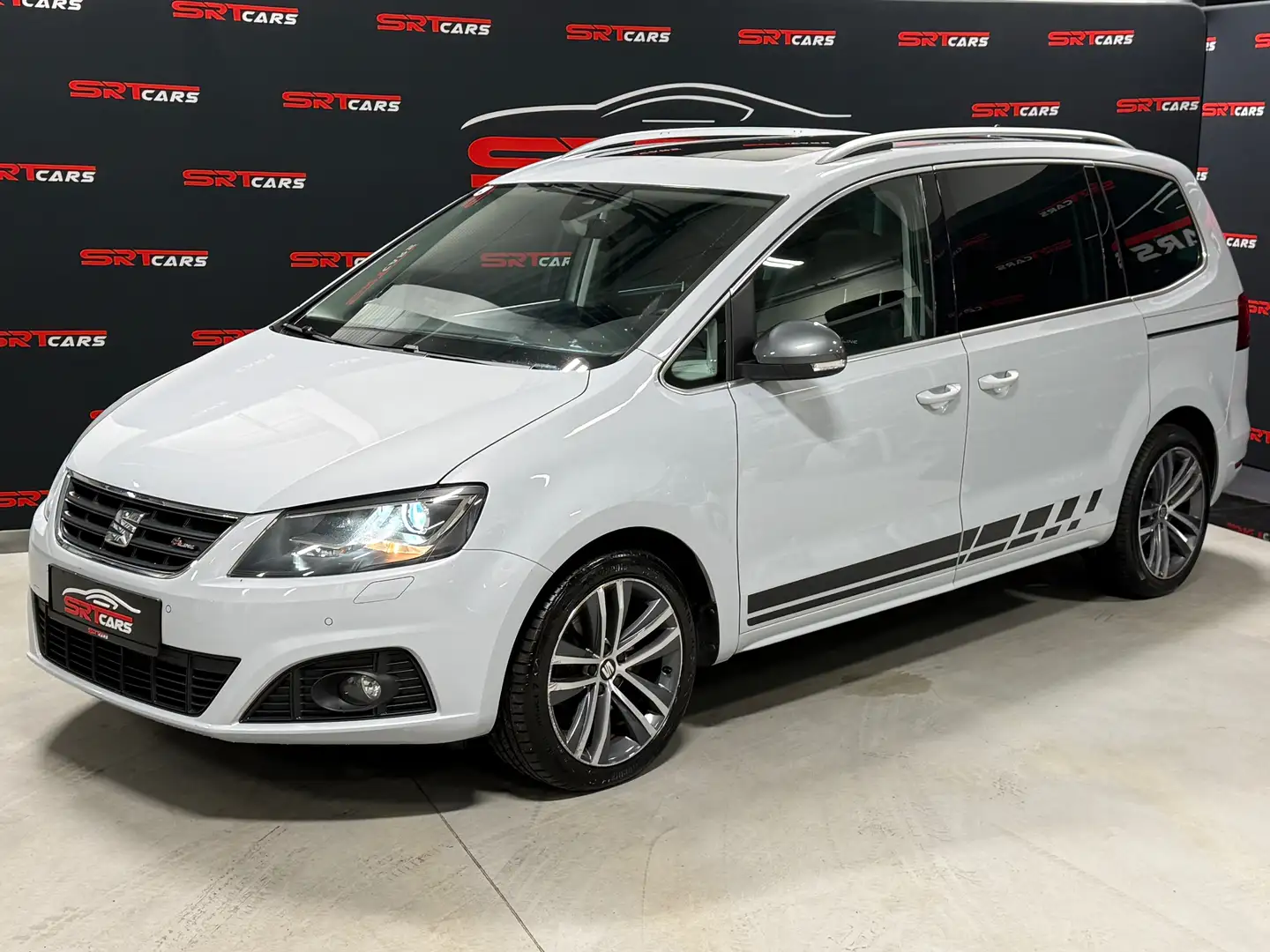 SEAT Alhambra 2.0 TDI Aut. FR Line Sport*Pano*Kamera* 7 SITZER Weiß - 1