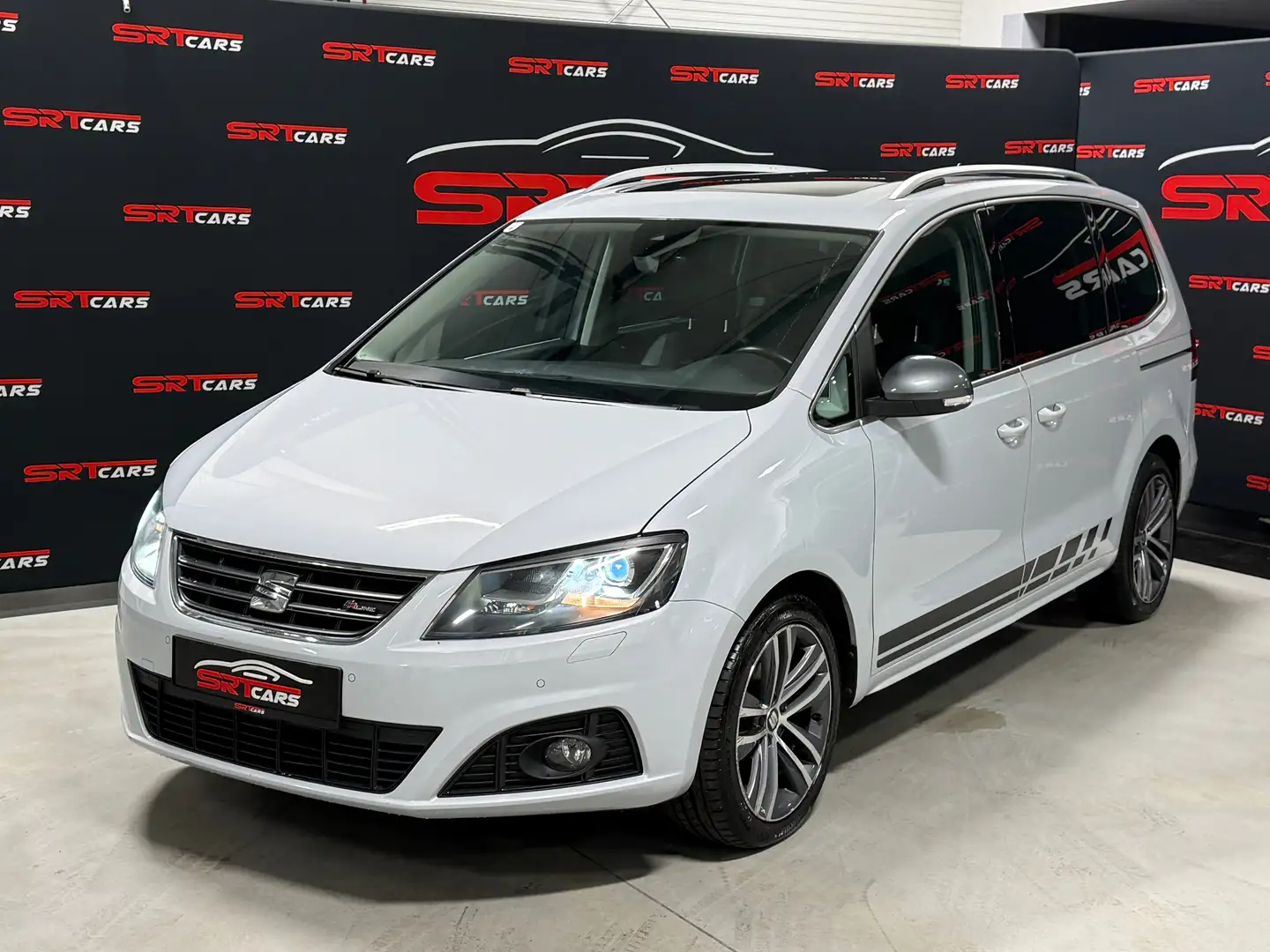 SEAT Alhambra 2.0 TDI Aut. FR Line Sport*Pano*Kamera* 7 SITZER Weiß - 2