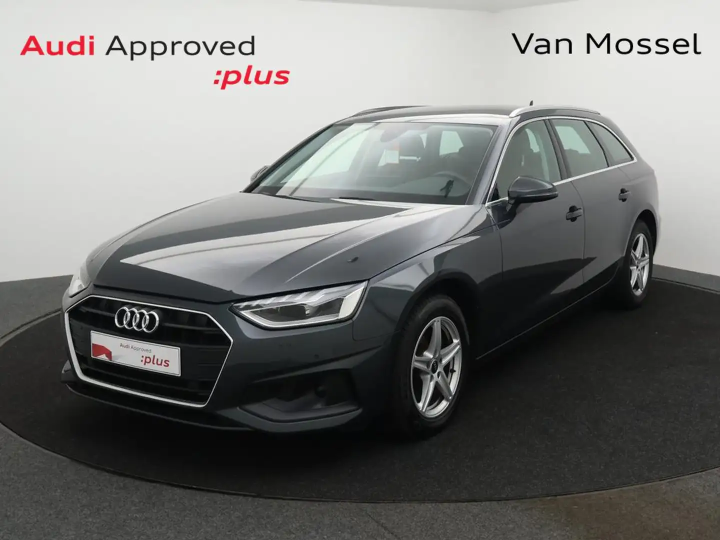 Audi A4 Avant Audi A4 Avant Business Edition 30TDI 136PK *BRUIN LEDER*NAVI*FULL LED*PDC*CRUISE*ZETELVERWARMING*DIGITAL DASHBOARD* Grijs - 1
