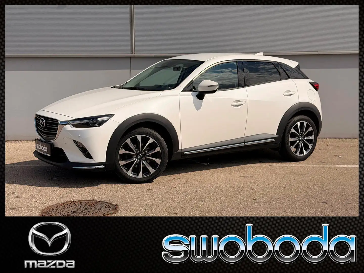 Mazda CX-3 G121 Revolution mit AHK Weiß - 1