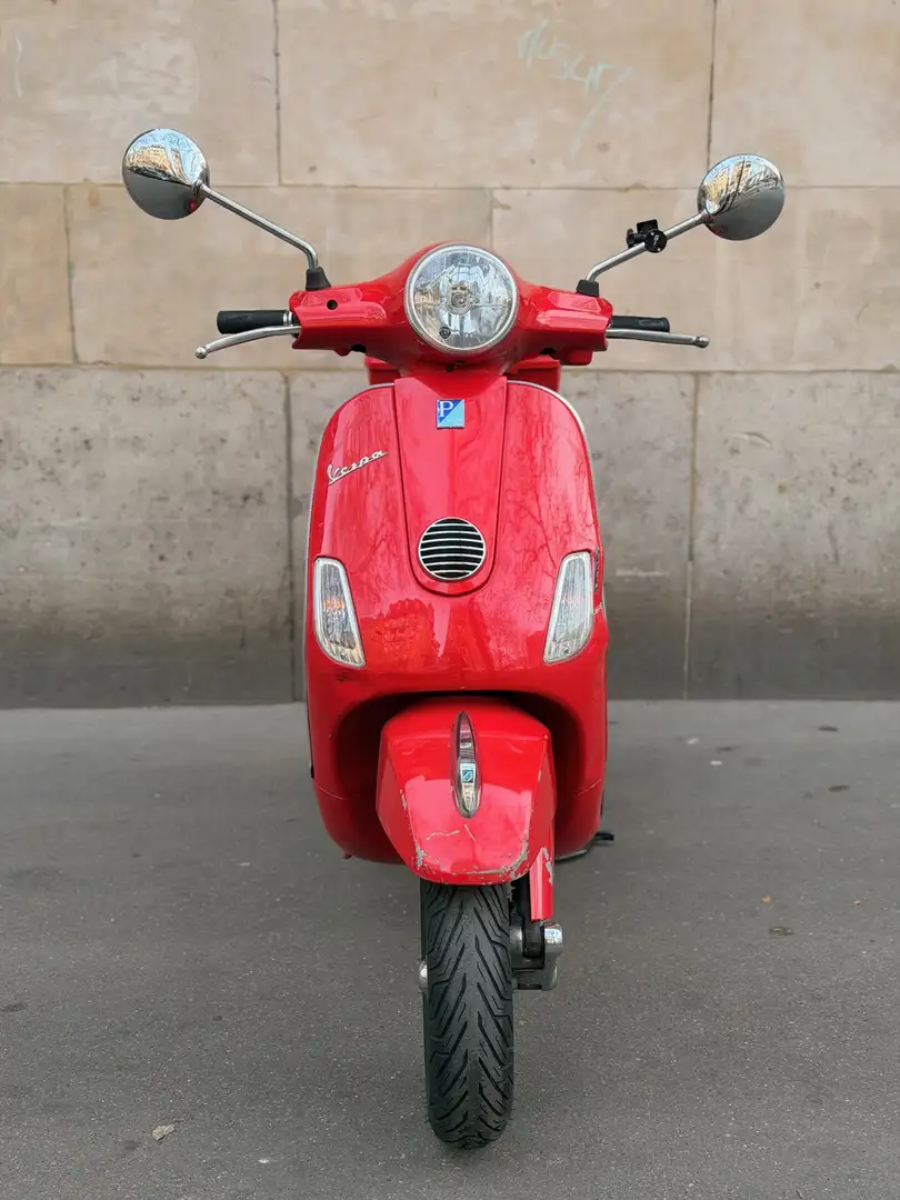 Vespa LX 50 Rojo - 2
