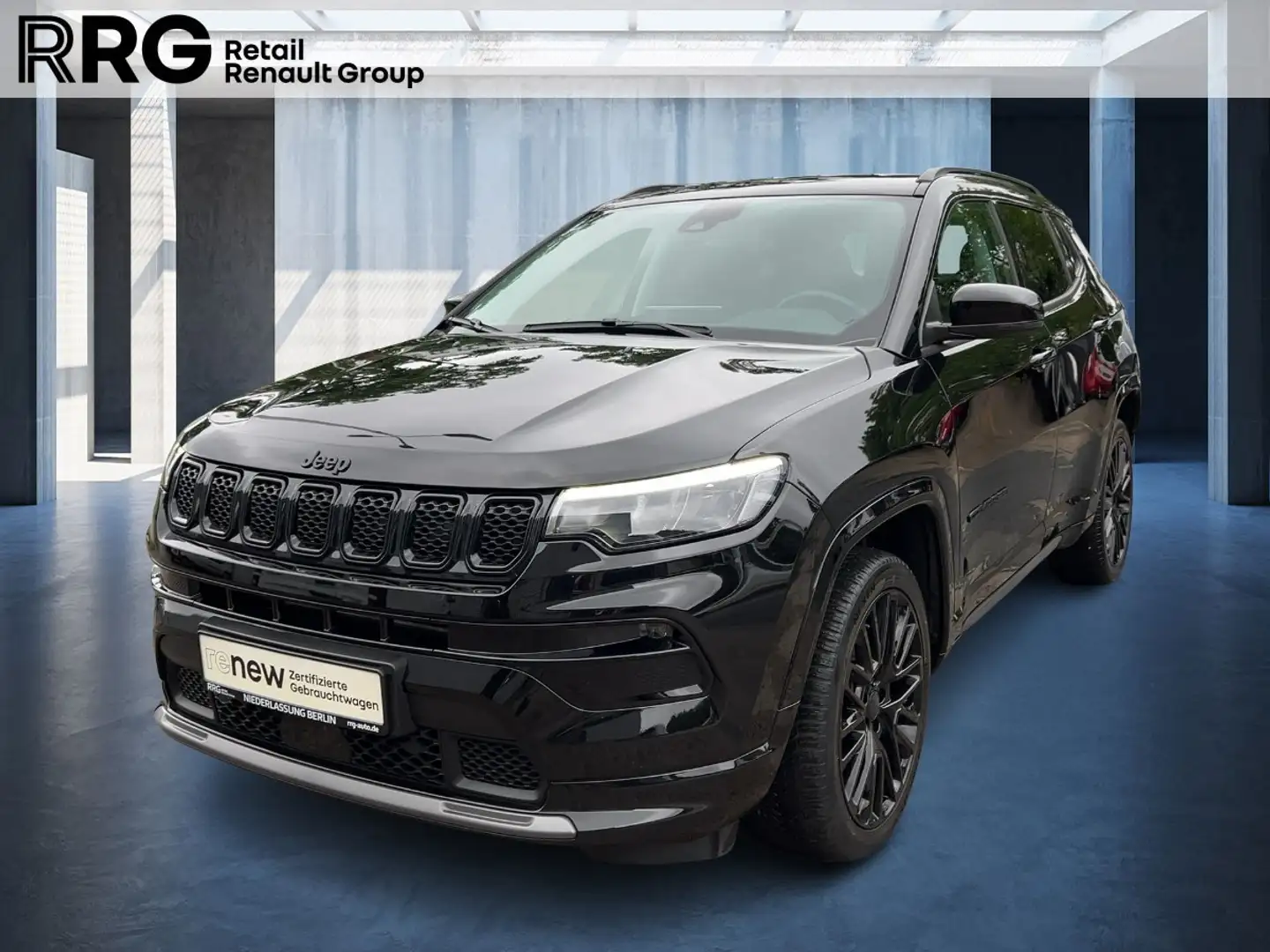 Jeep Compass 1.5 MultiAir High Altitude Schwarz - 1