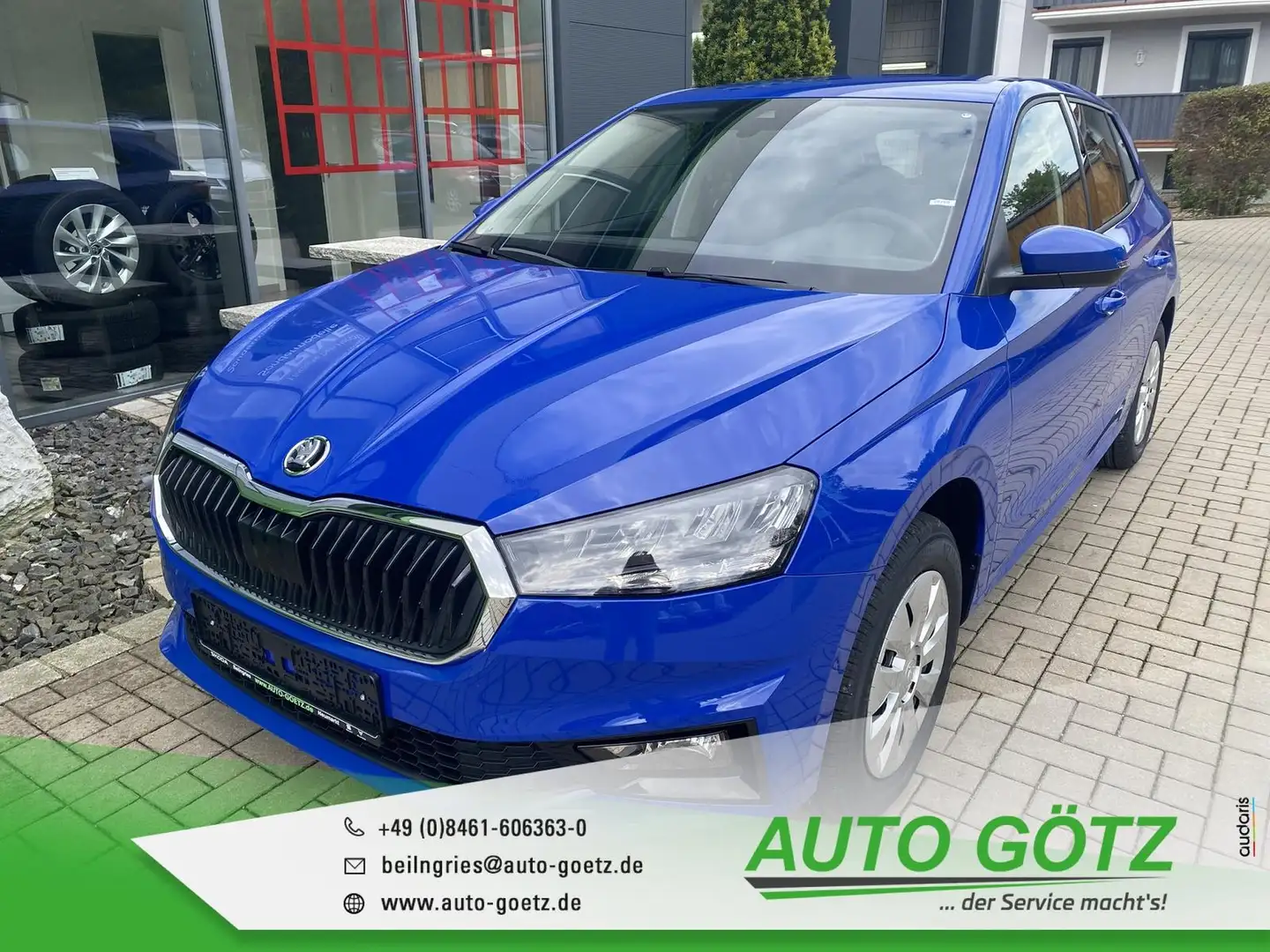 Skoda Fabia Essence LED/PDC/Sitzheiz/Klima/EFH/höhenverst. Fah Bleu - 1