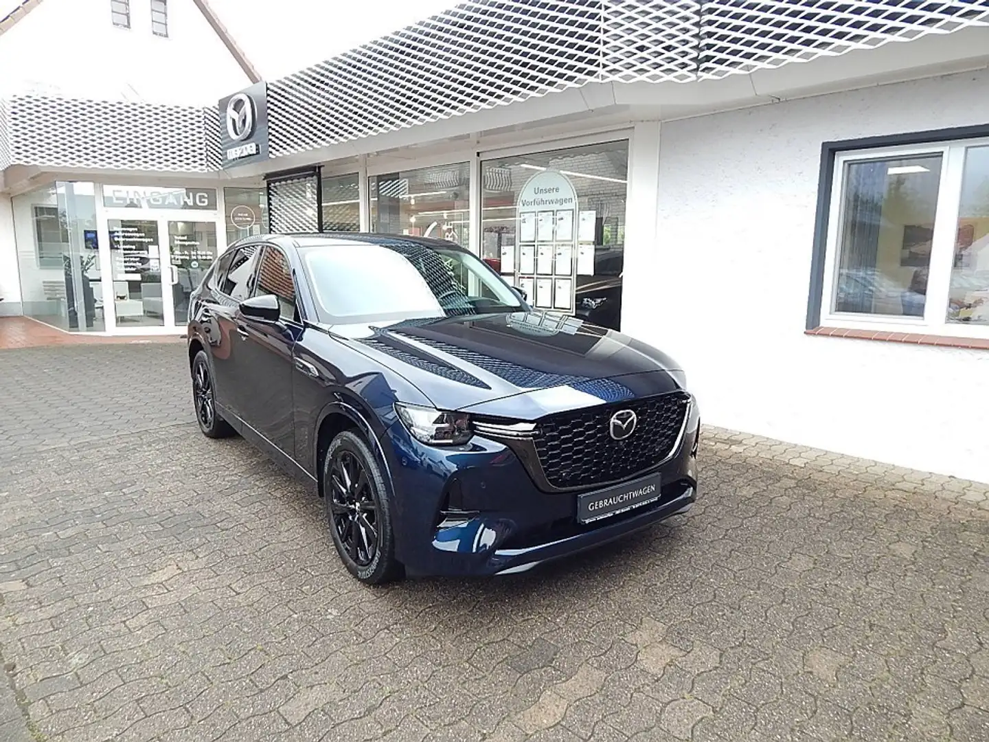 Mazda CX-60 2.5L e-Skyactiv PHEV Homura AHK 8-Fach Bleu - 1