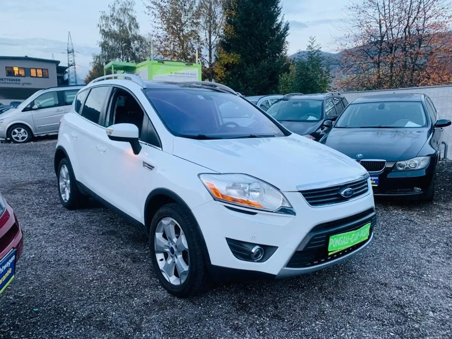 Ford Kuga 2,0 Titanium 4x4 Pickerl06/2025 1BESITZ Weiß - 2