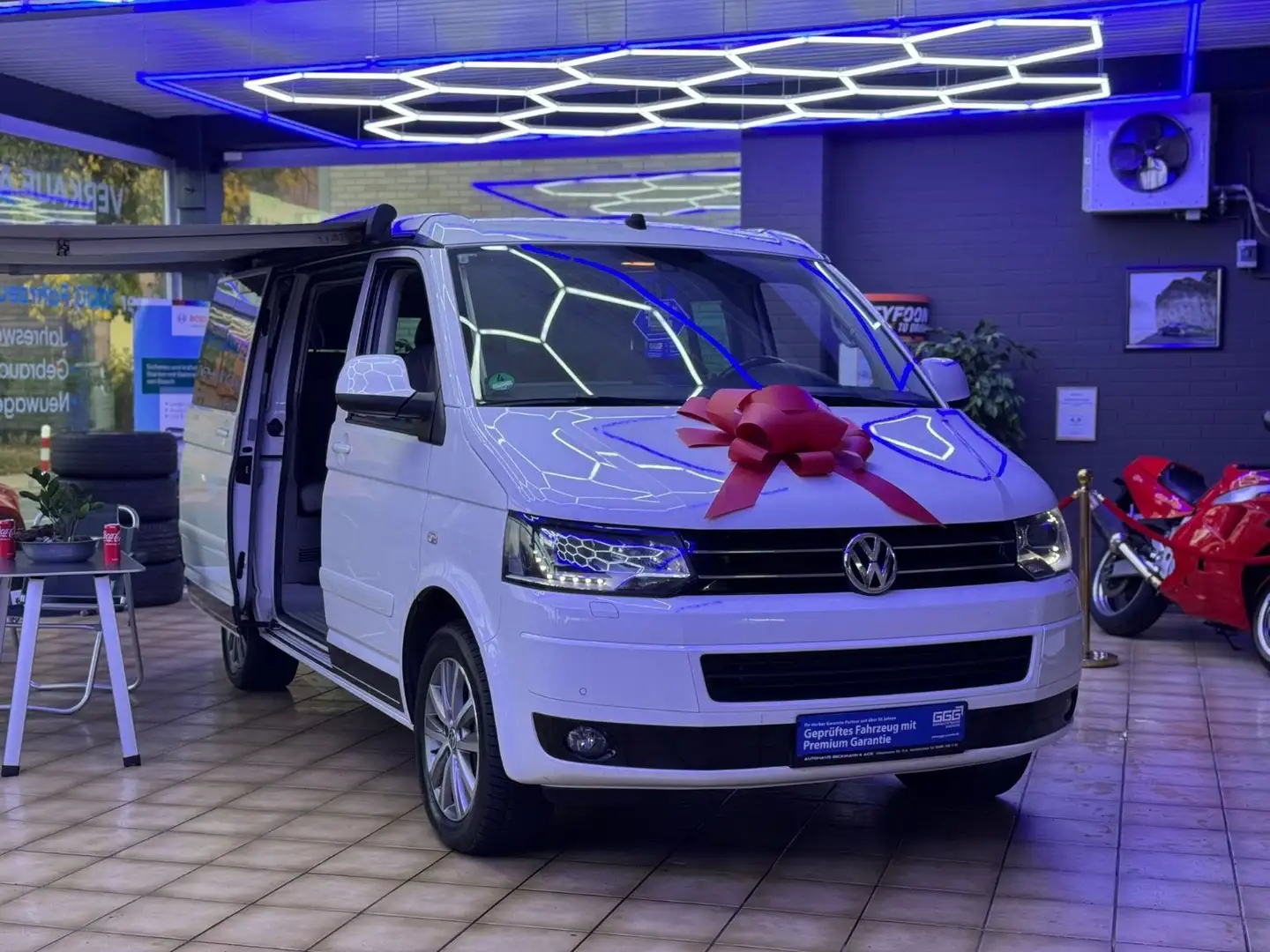 Volkswagen T5 California T5 Westfalia Generation*AUFSTELLDACH*KÜCHE*STHZ* Weiß - 1